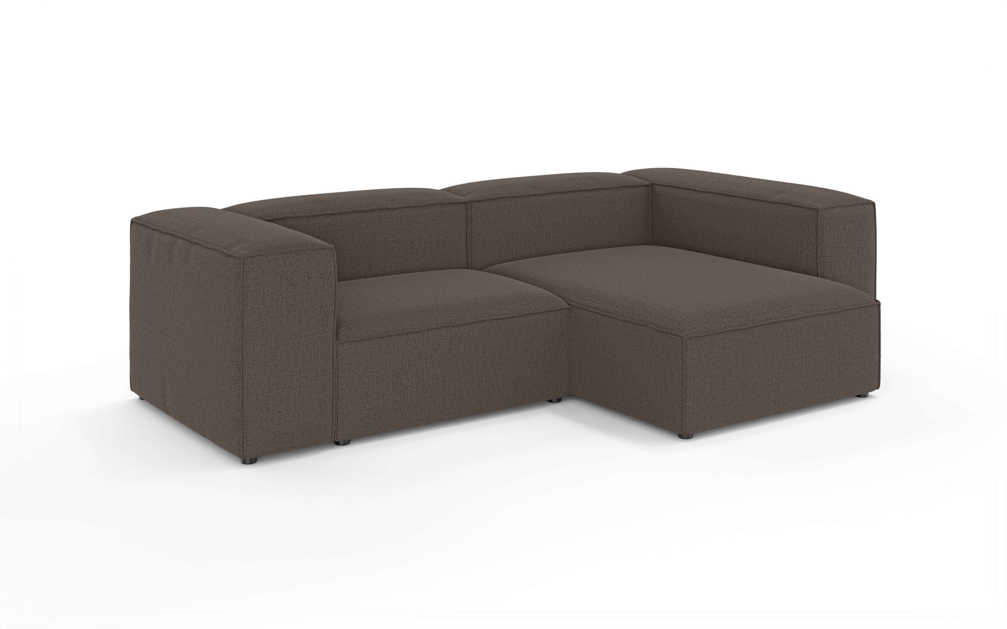 INOSIGN Ecksofa »HAILY L-Form links/rechts, Modularsofa, Maße B/T/H: 260/160/72 cm«, als Modul oder separat verwendbar, für individuelle Zusammenstellung