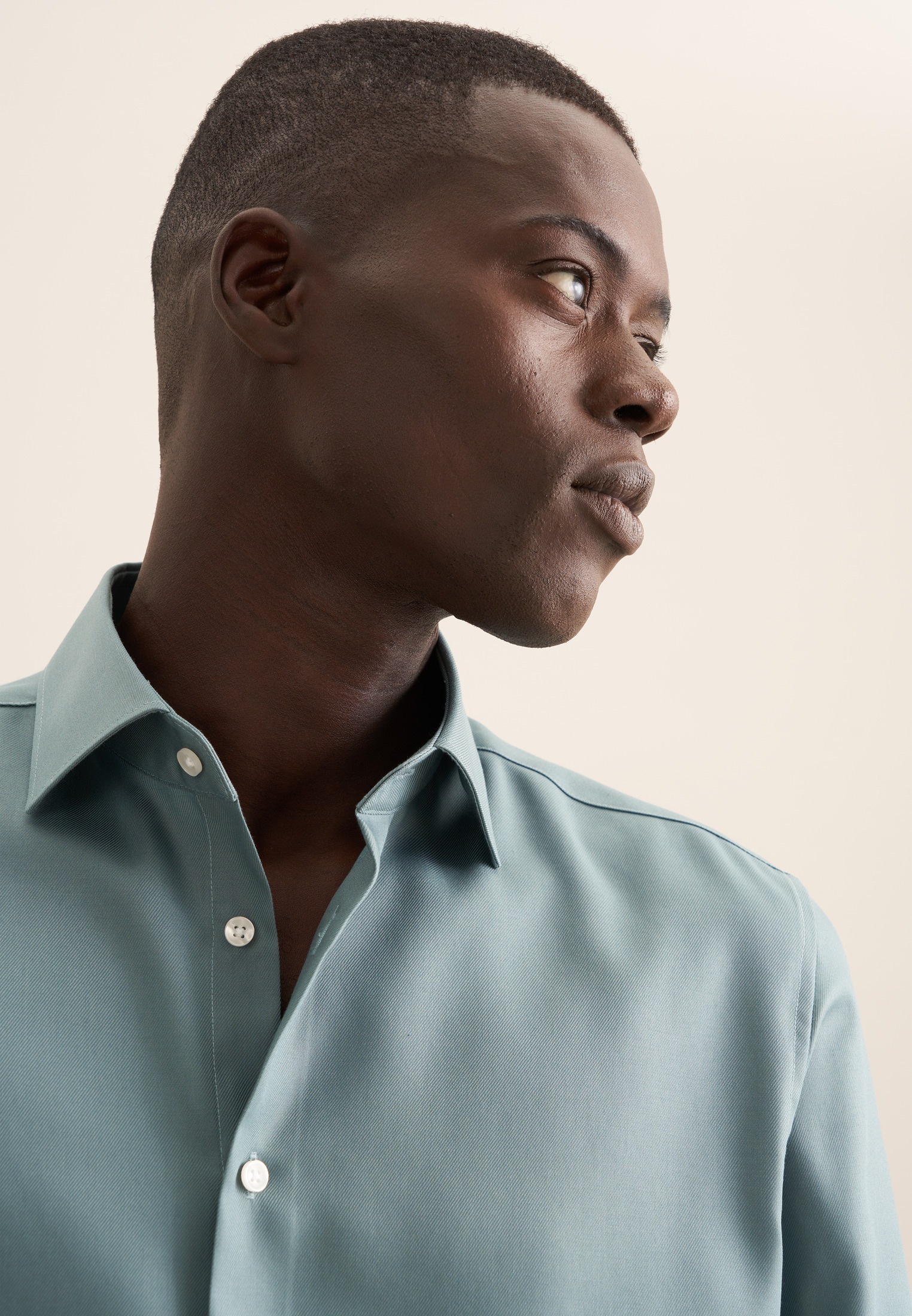 Thumbnail - seidensticker Businesshemd "Schwarze Rose" Slim 1/1 Kentkragen Uni