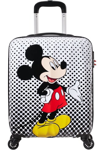 Hartschalen-Trolley »Disney Legends, Mickey Mouse Polka Dot, 55 cm«, 4 Rollen