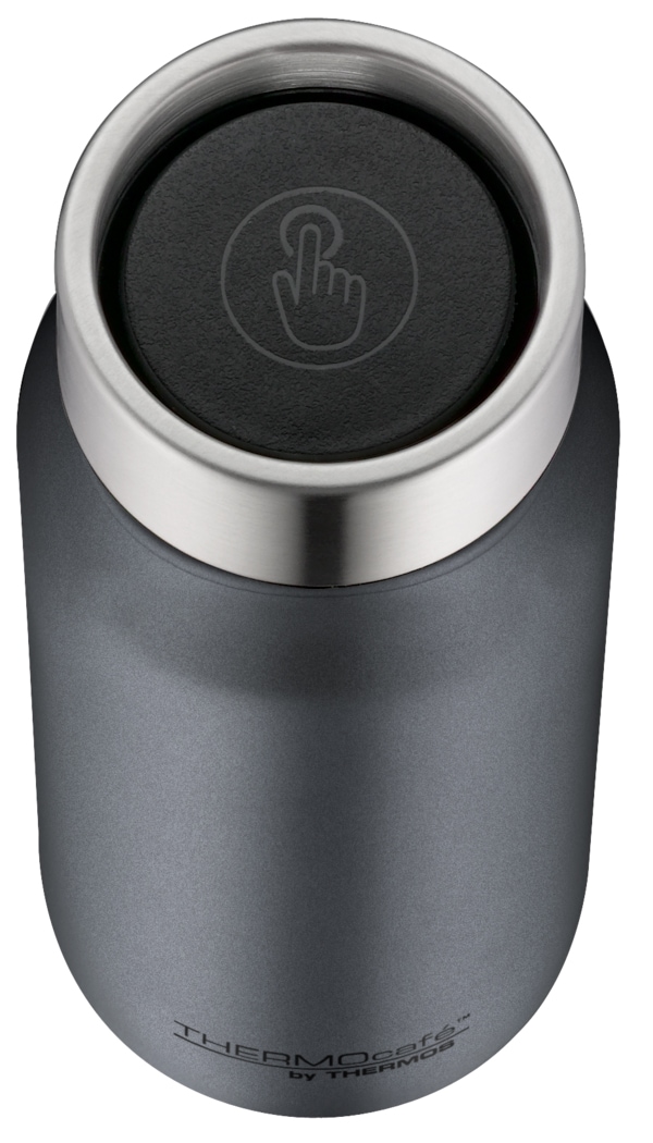 THERMOcafé Thermobecher »TC DRINKING MUG, absolut dicht, spülmaschinenfest« 0,5l, 9h heiß & 20h kalt, zerlegbares Push Button Lid