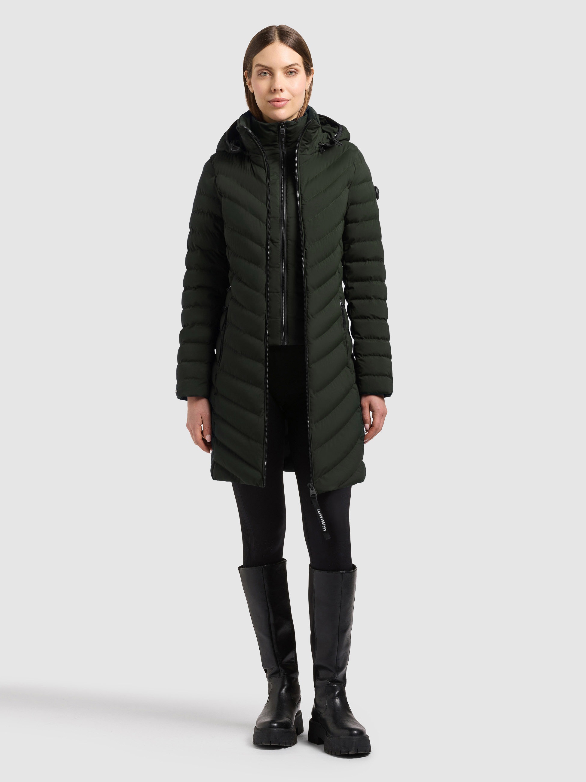 khujo Steppmantel »BRIGETT - 2IN1 WITH BAG«