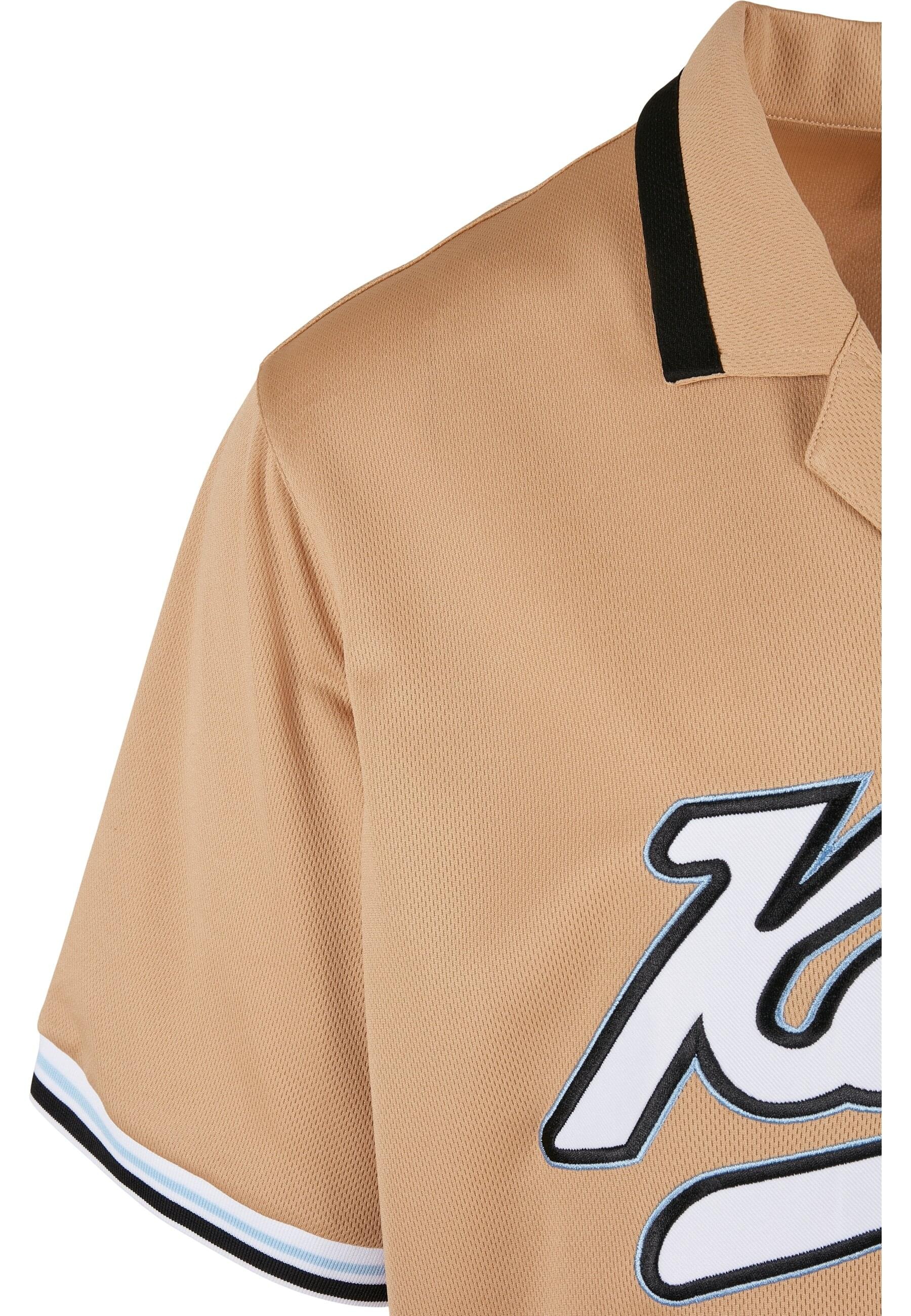 Karl Kani Langarmhemd »Karl Kani Herren KM214-018-1 Varsity Baseball Shirt sand« 1 Stk.