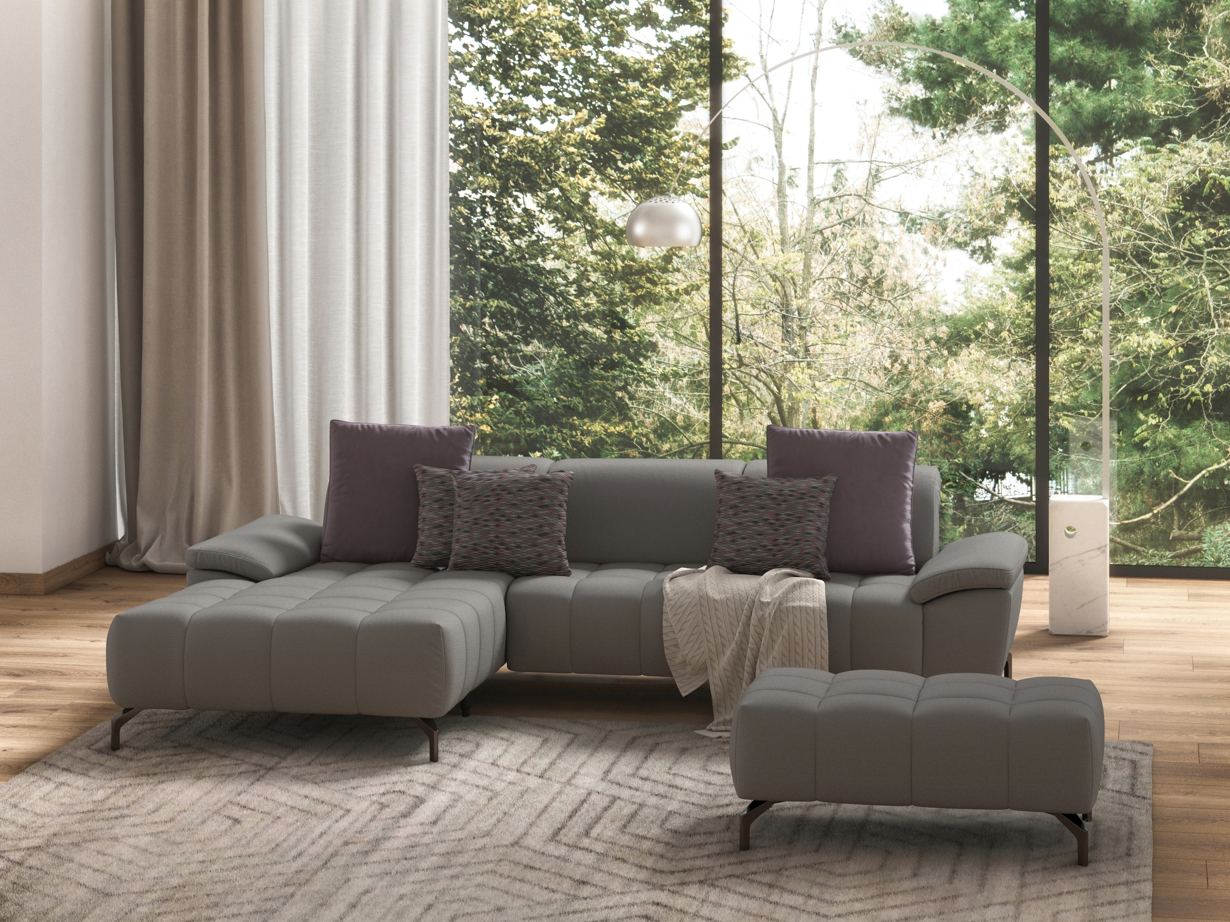 sit&more Hocker »Cool« mit schwarzen Füßen