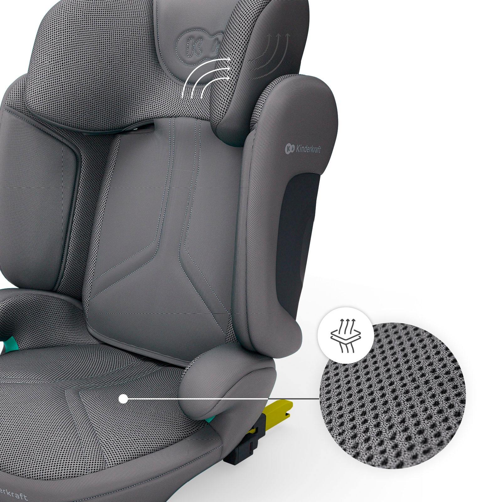 Kinderkraft Autokindersitz »XPAND 2 PRO i-Size schwarz«