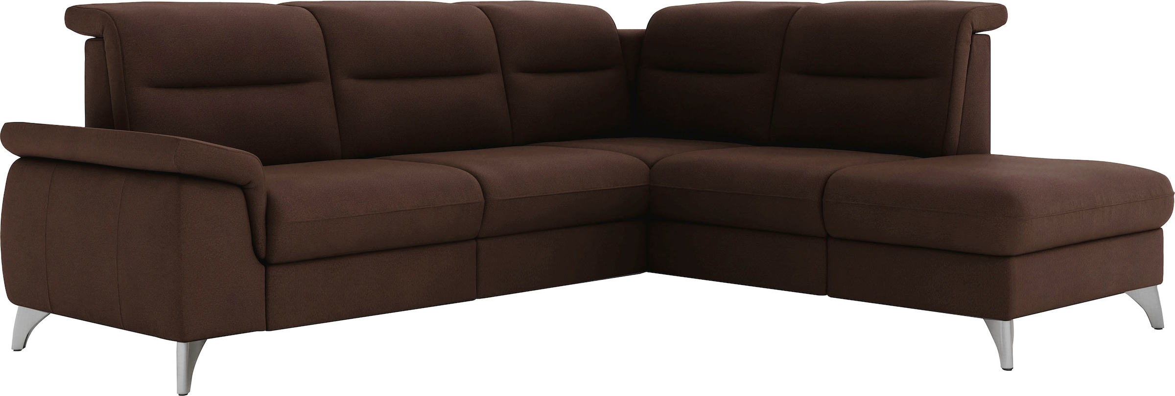 sit&more Ecksofa »Astoria L-Form« wahlweise mit motorischer Relaxfunktion