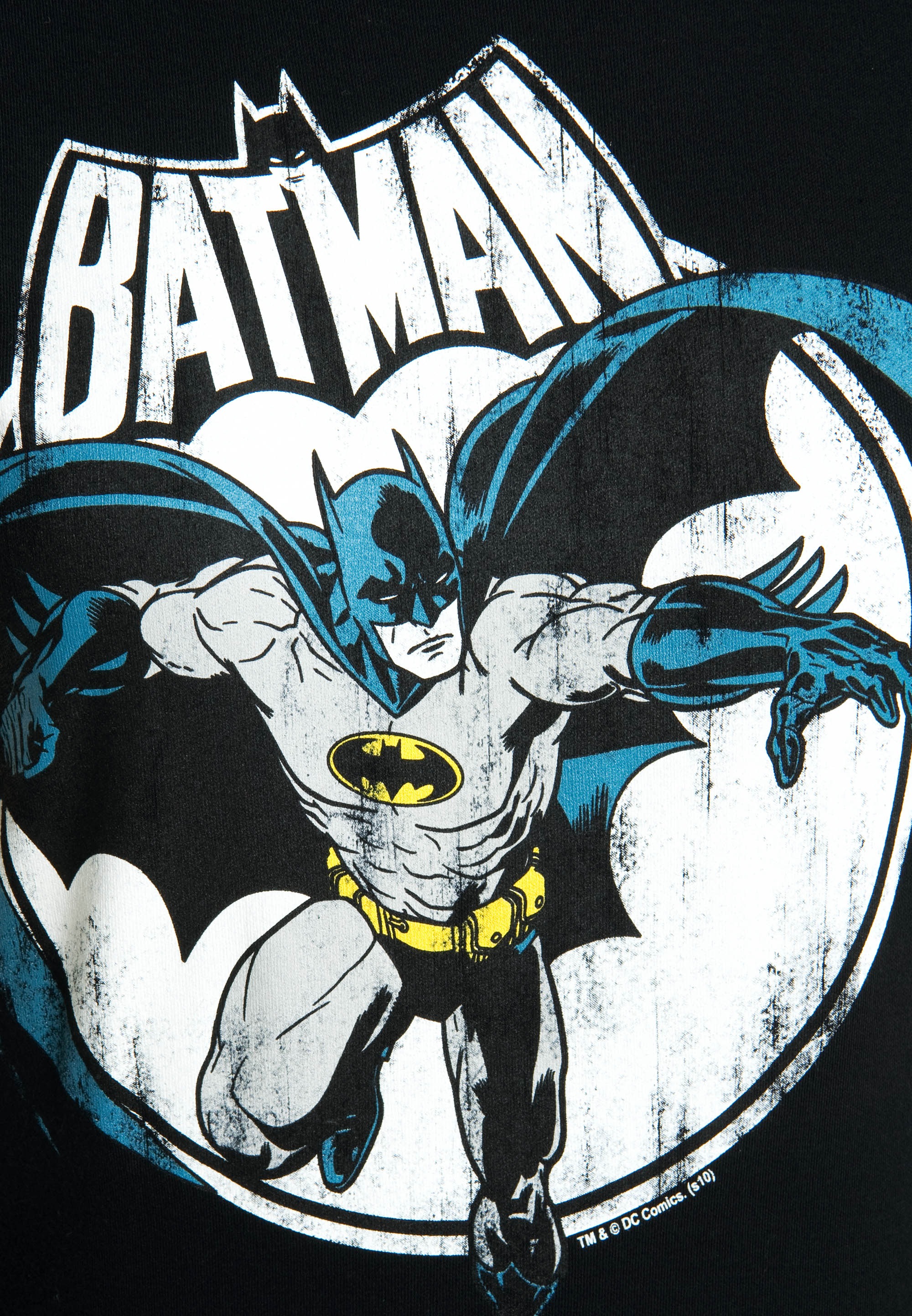 LOGOSHIRT T-Shirt »Batman - Fullmoon«, mit lizenzierten Originaldesign
