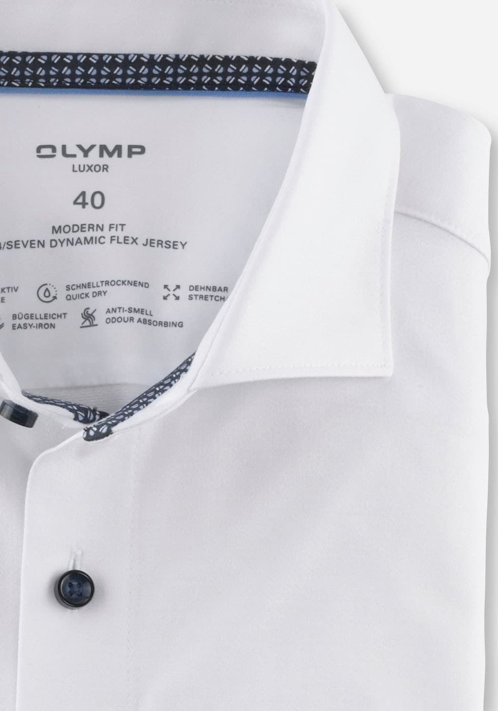 OLYMP Businesshemd »Luxor modern fit«, aus der aus der 24/7 Luxor Modern Fit-Serie