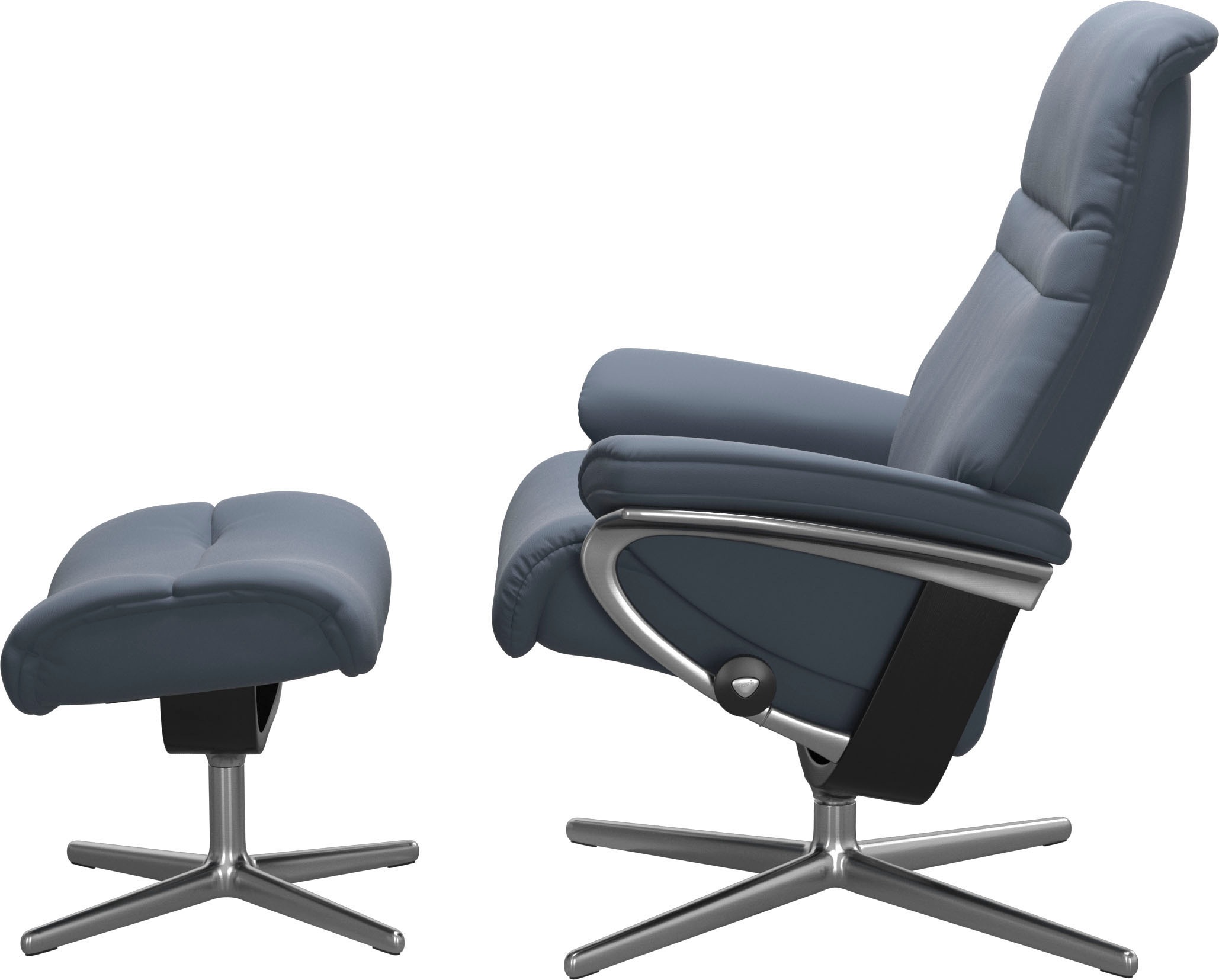 Stressless® Relaxsessel »Sunrise«, mit Cross Base, Größe S, M & L, Holzakzent Schwarz