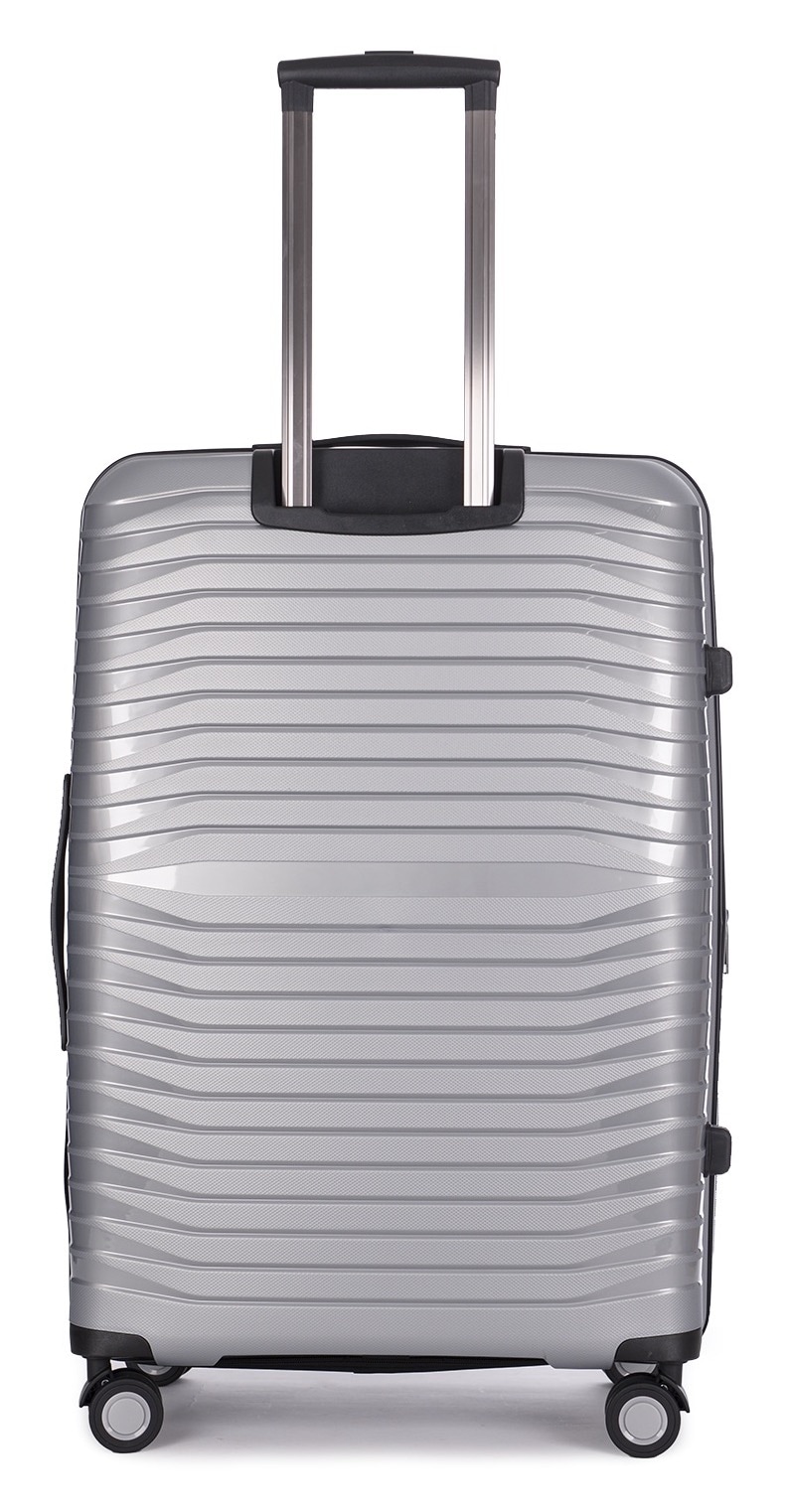 Stratic Trolley »BRIGHT+ Koffer L«, (1 St.), 4 Rollen, Hartschalenkoffer Trolley TSA-Zahlenschloss STRATIC CONNECT NFC-Chip