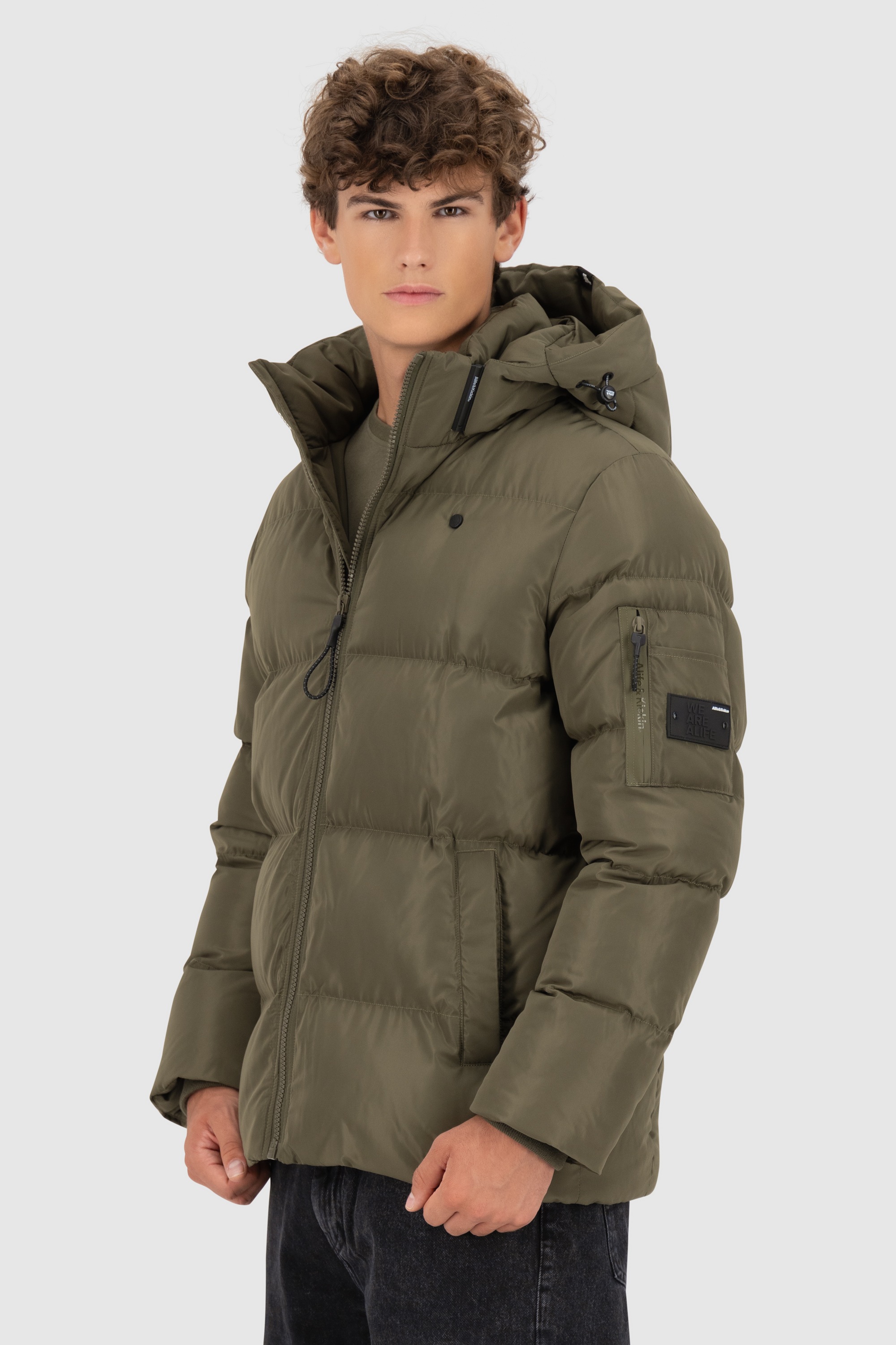 Alife & Kickin Winterjacke »Herren JamesAK A«, mit Kapuze