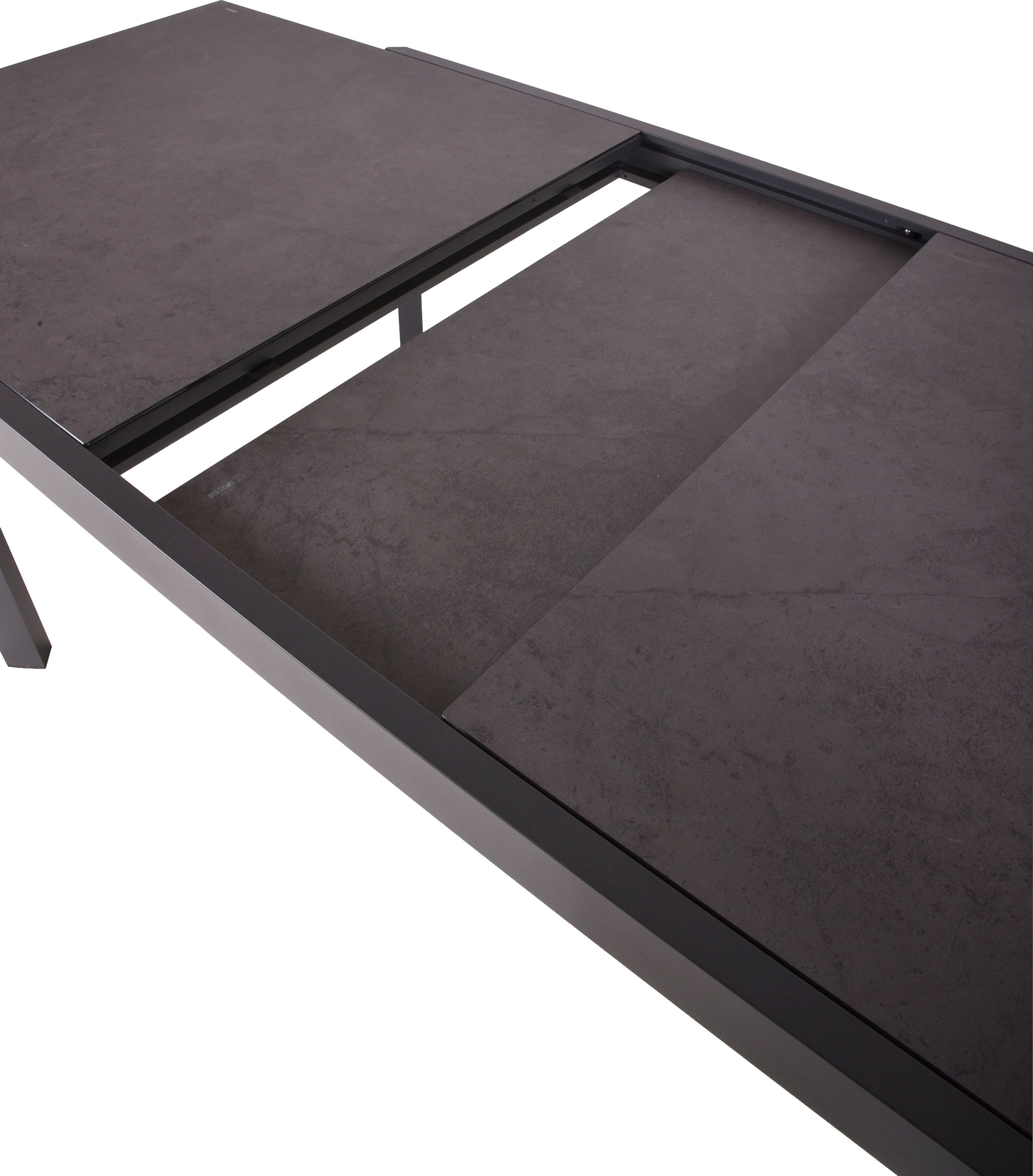 Garden Pleasure Garten-Essgruppe »NEREA«, (7 tlg., 1x Ausziehtisch, 6x Stapelstuhl), ausziehbarer Tisch, Stühle stapelbar, geeignet für 6 Personen