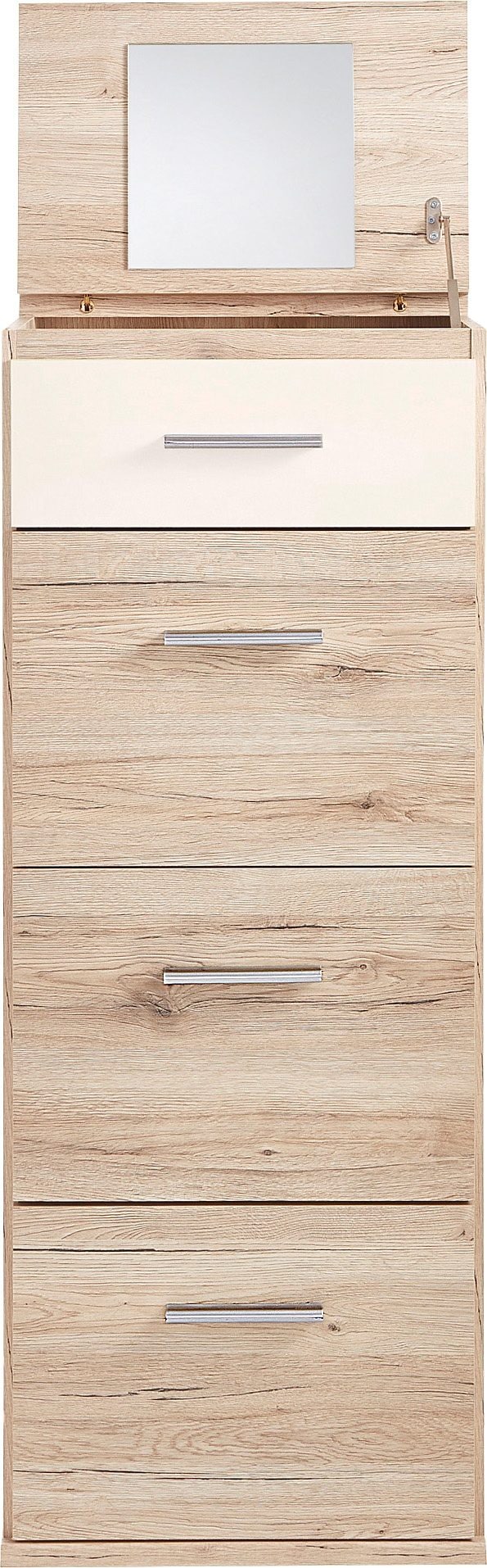 Wimex Hochkommode "Joker", Schminkschrank Schminkkommode mit 4 Schubladen günstig online kaufen