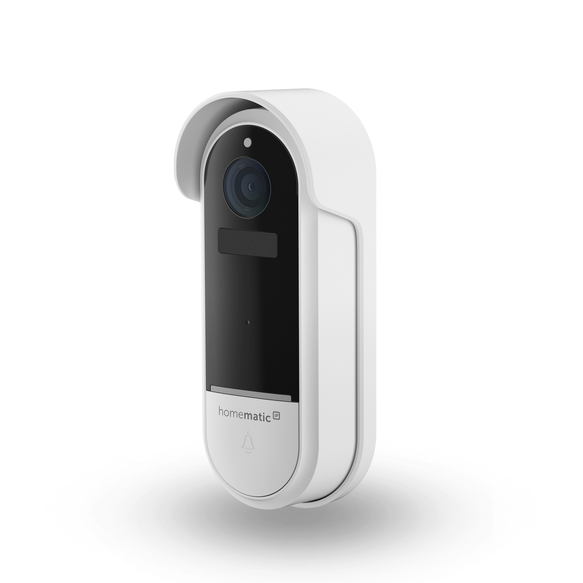 HOMEMATIC IP Video-Türsprechanlage "Video-Türklingel", B:10,8cm H:8,1cm T:21,5cm, weiß, Überwachungskameras