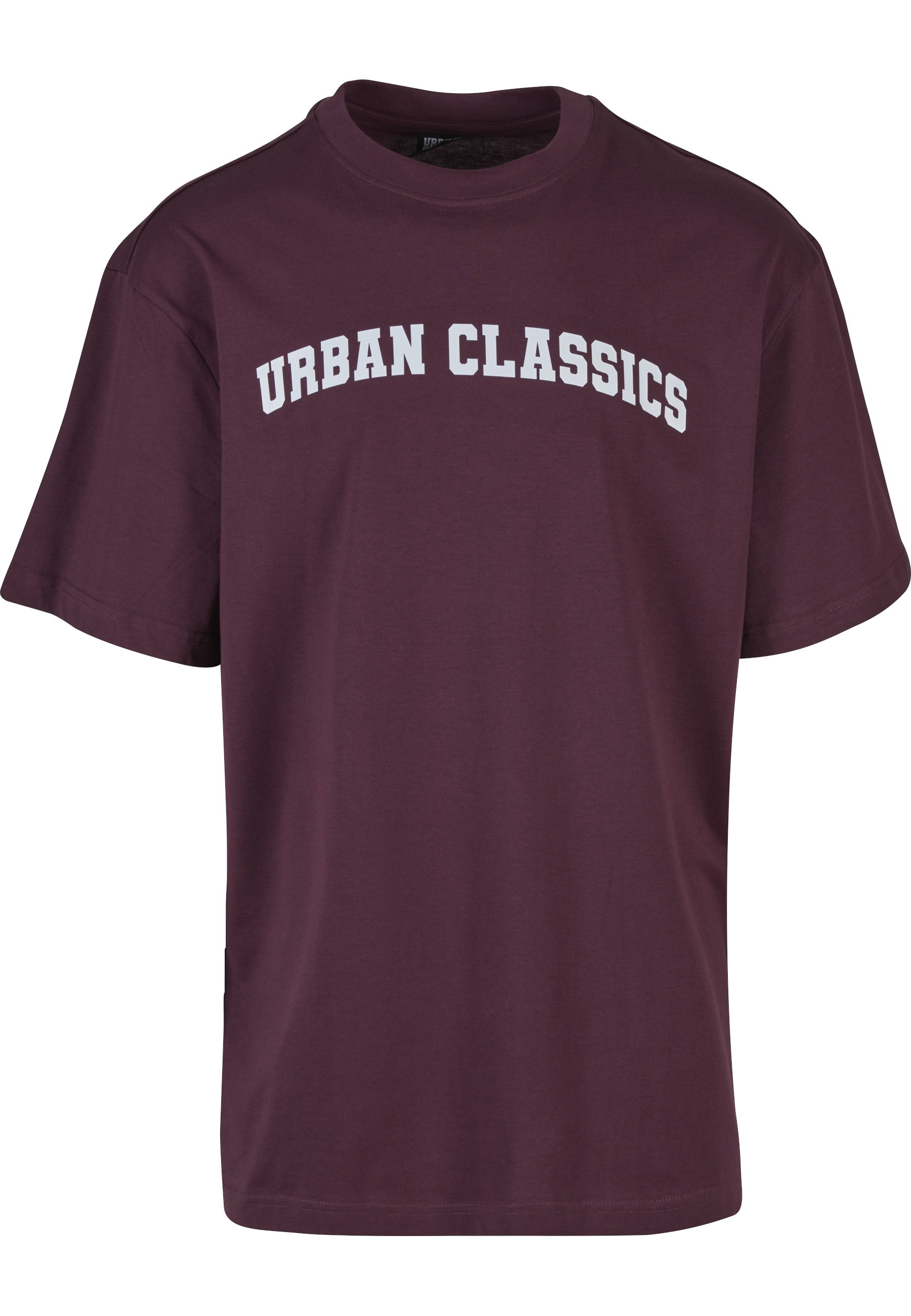 URBAN CLASSICS T-Shirt "Urban Classics UC College Logo Tall Tee" 1 Stk. günstig online kaufen
