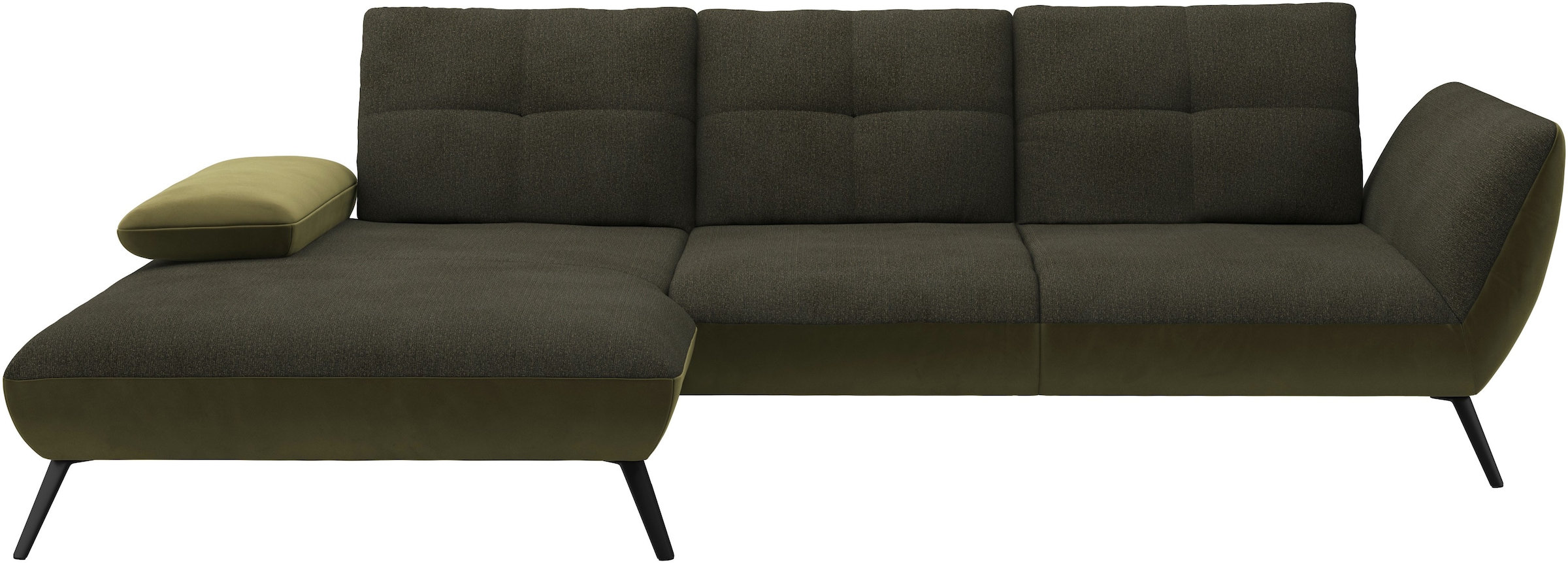 Places of Style Ecksofa »Mikado L-Form«, inkl. Sitztiefenverstellung und Armteilverstellung