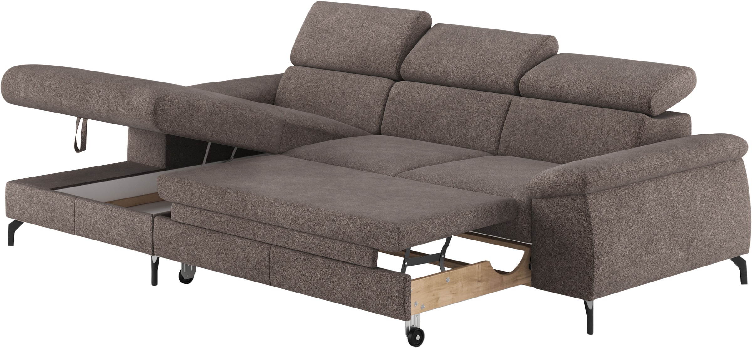 COTTA Ecksofa »Kitty L-Form«, Modern, L-Form, Bodenfreiheit 12,5 cm