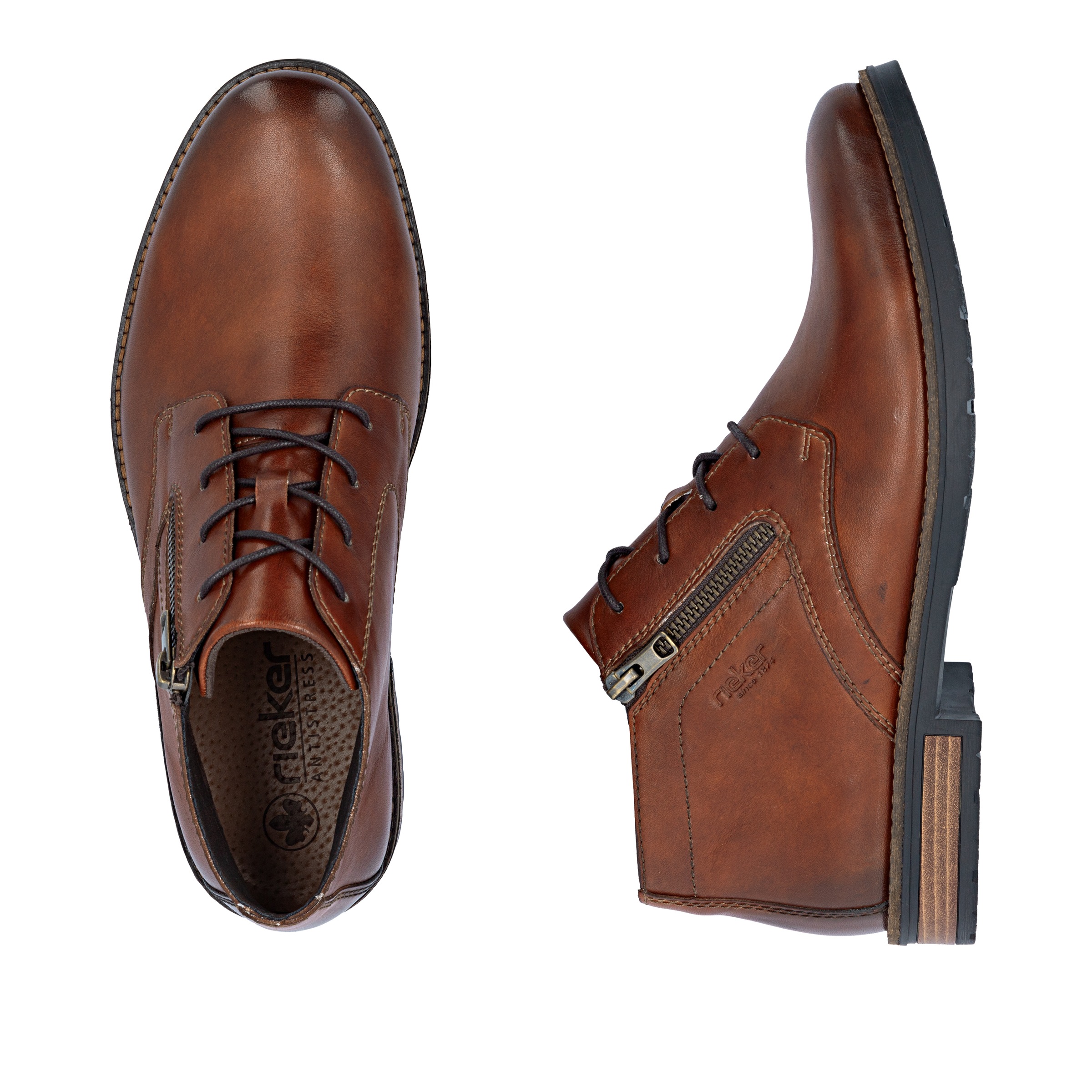 Rieker Schnürstiefelette, Business-Stiefelette, Klassik-Boots in eleganter Optik