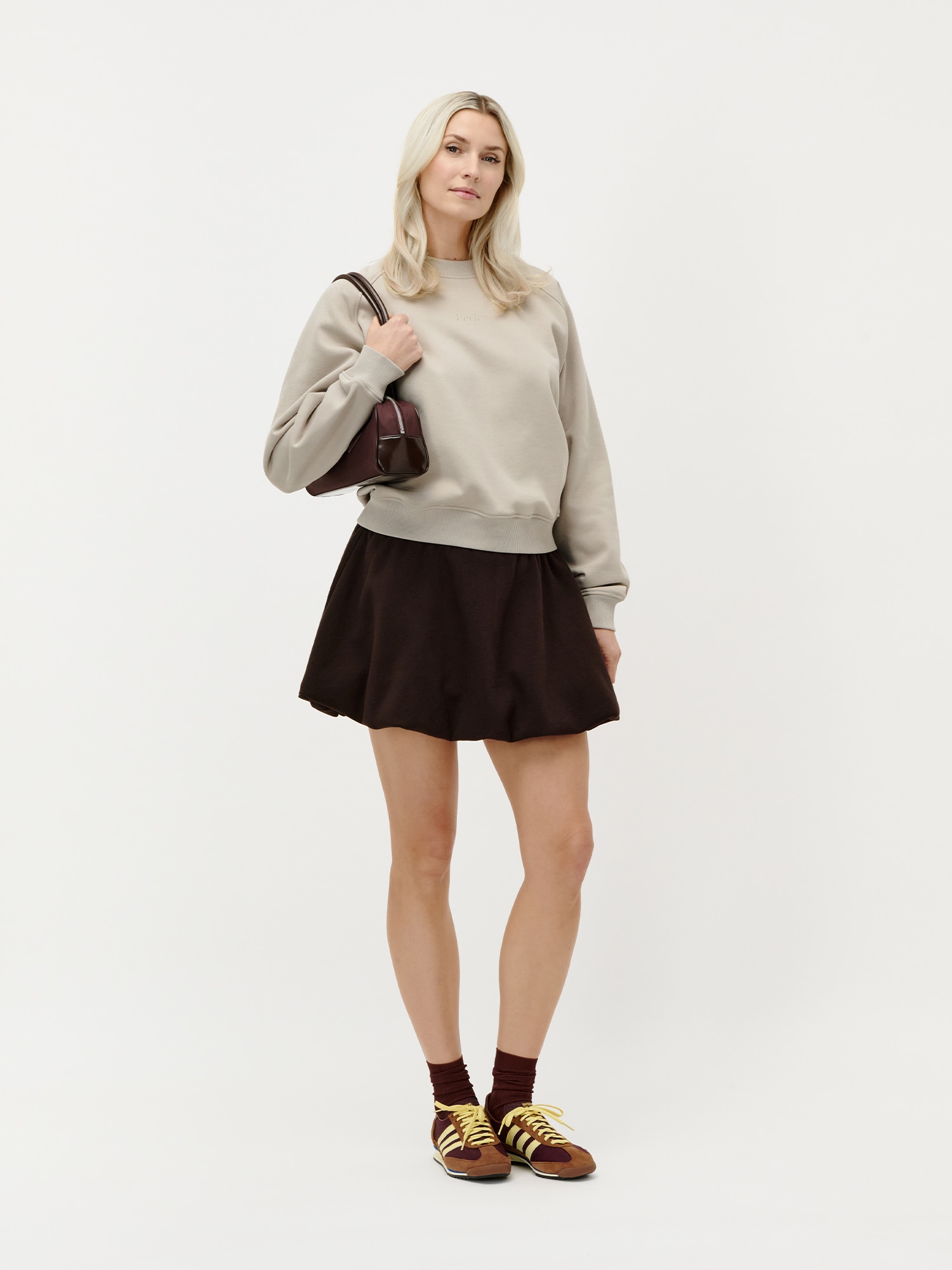 LeGer Melody Women's Sweatshirt Greige 42 5