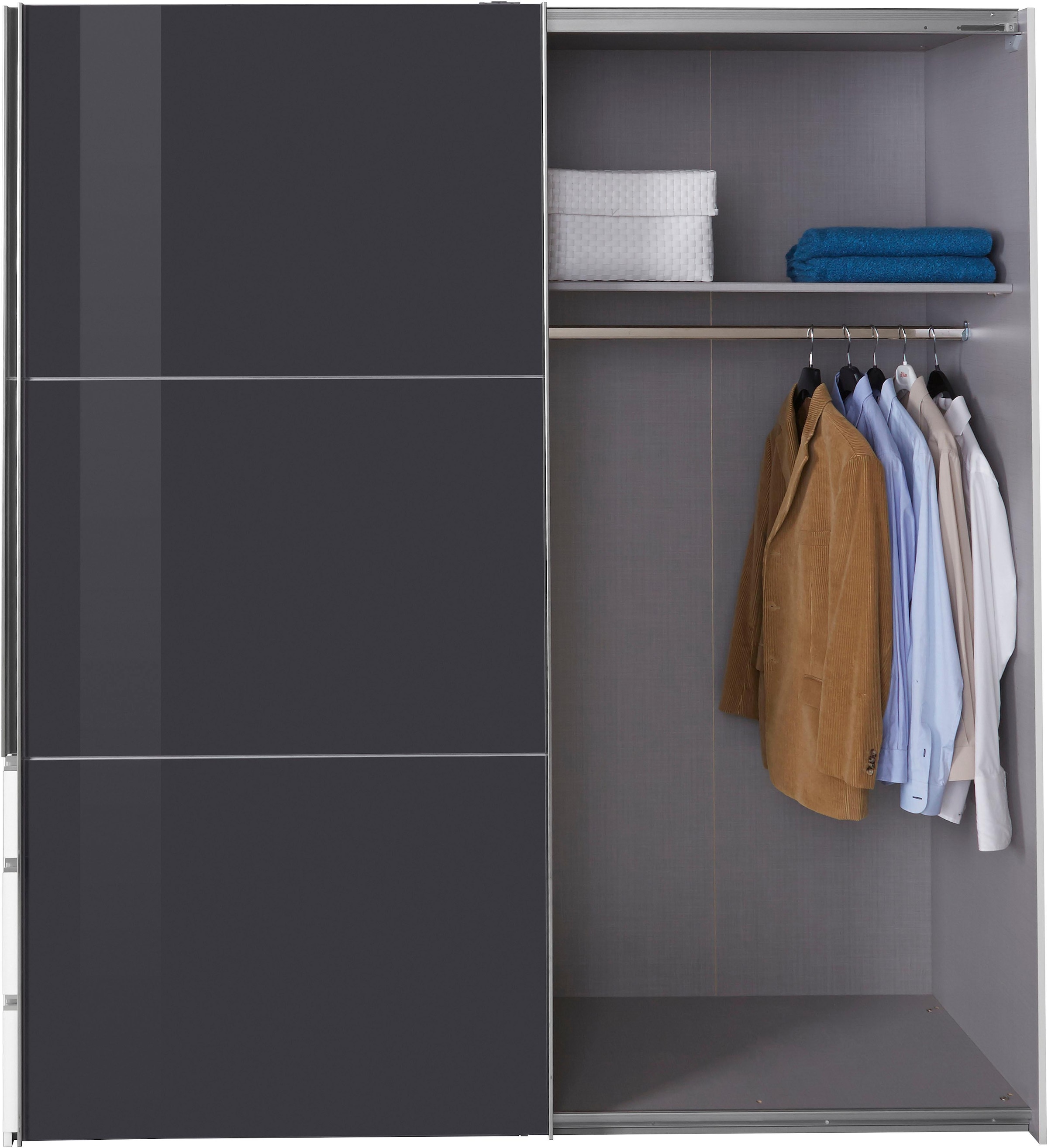 Wimex Schwebetürenschrank »Level by fresh to go«, mit Glastüren