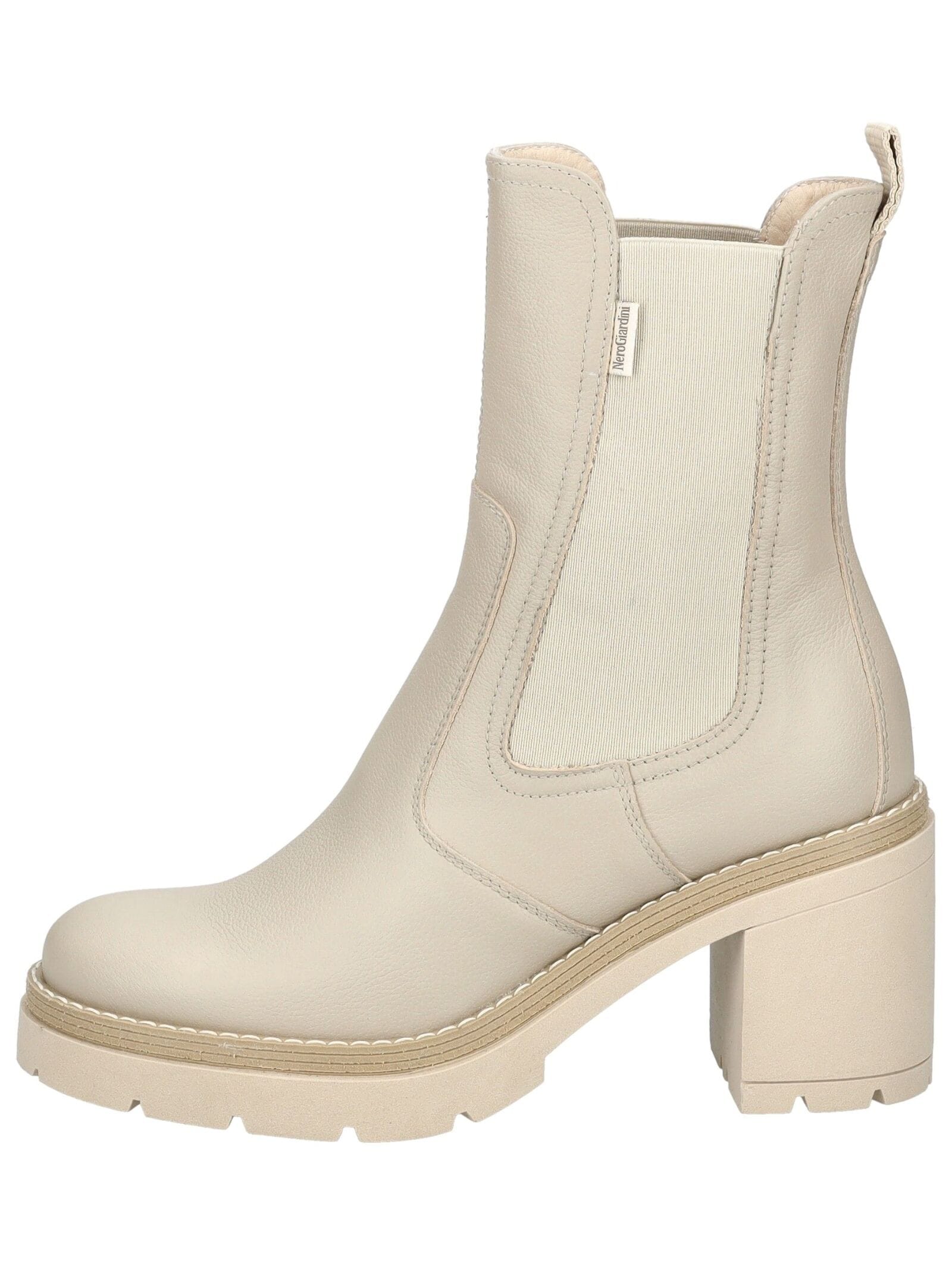 Nero Giardini High-Heel-Stiefelette »Nero Giardini Stiefelette Leder/Textil«