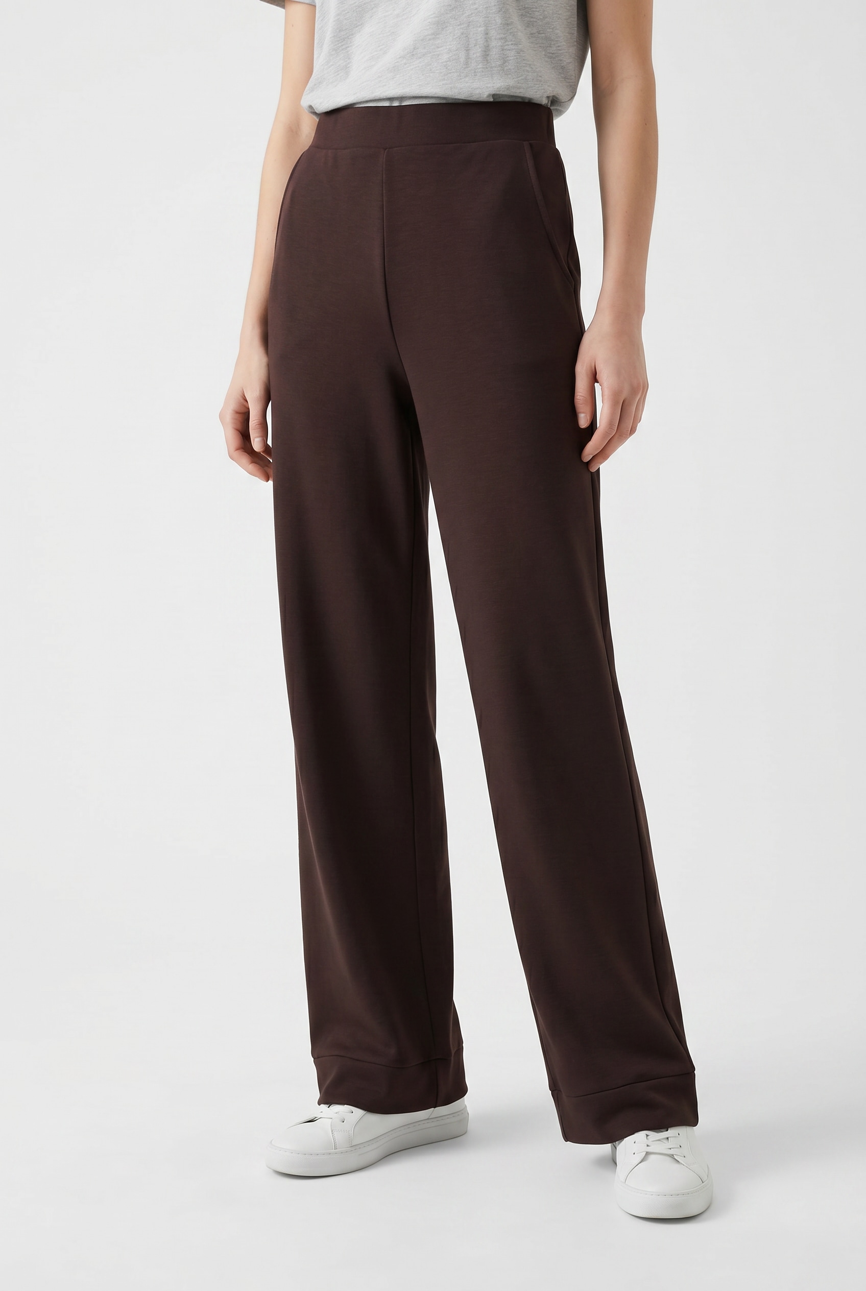 Vero Moda "VMHALI HW WIDE PANT JRS" Viskosemischung, loose fit