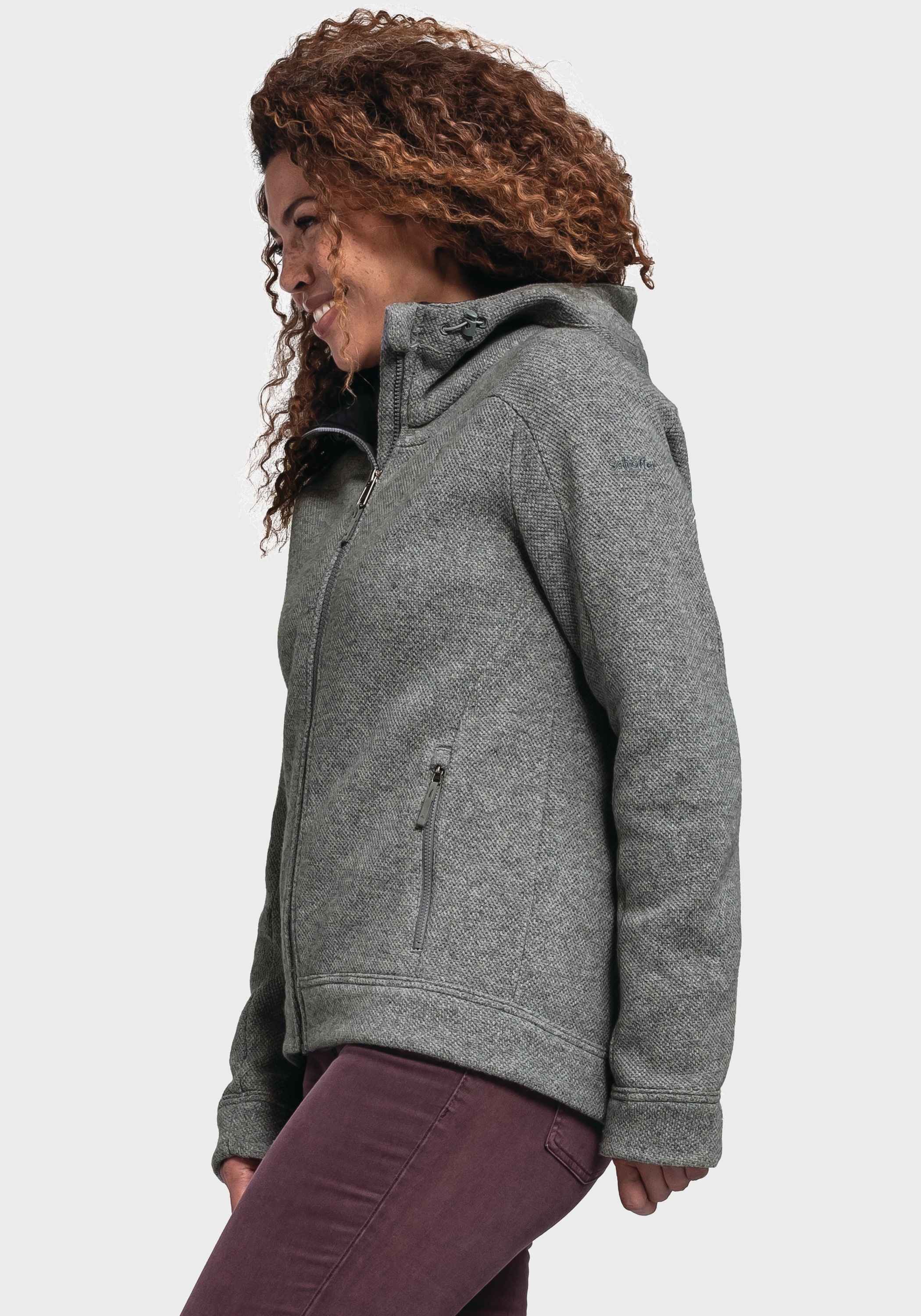 Schöffel Fleecejacke »Fleece Hoody Lakefield L«, mit Kapuze