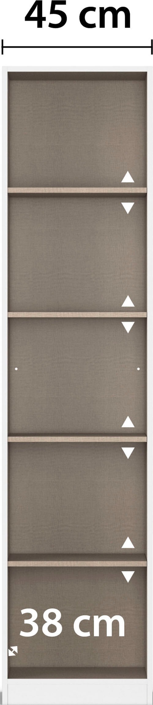 rauch Mehrzweckschrank »Garderobe Kleiderschrank Schrank Schuhschrank Putzschrank MINOSA« Breiten 47/69/91/136 cm, Höhen 197/210 cm, 