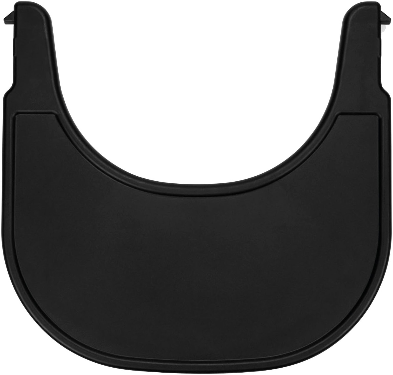 Hauck Hochstuhltablett »Alpha Click Tray, Black«, aus recyceltem Material