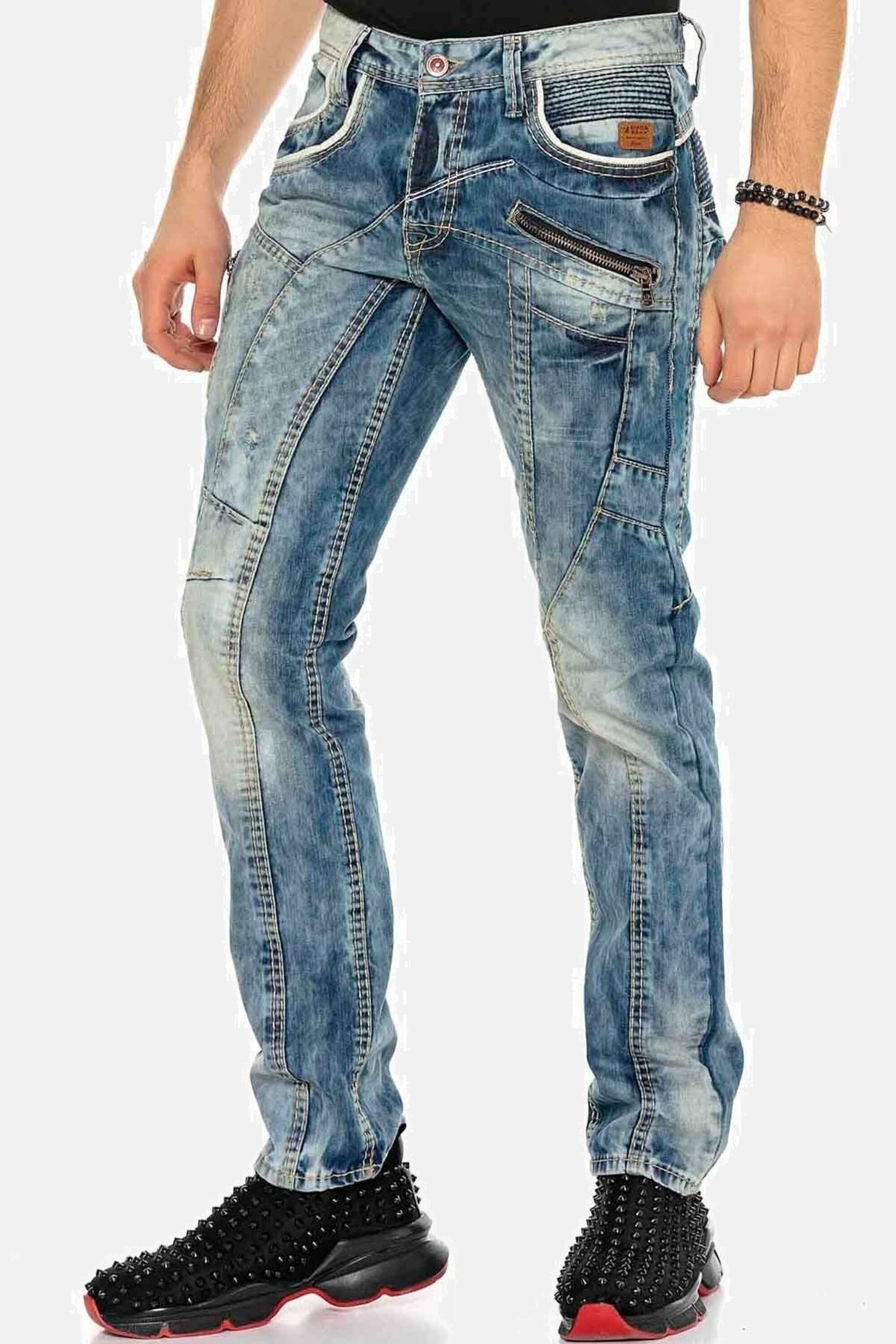 Cipo & Baxx 5-Pocket-Jeans »Jeans«, in Straight Fit, C-1150