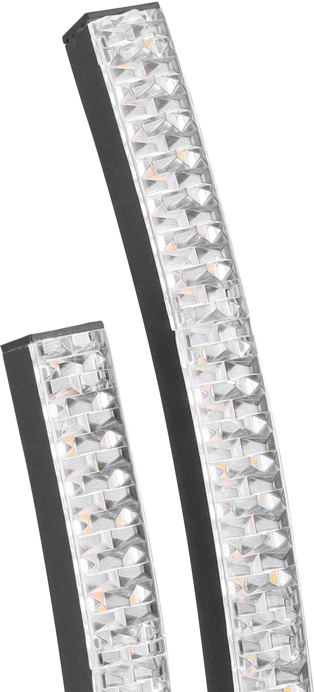EGLO Tischleuchte »LEJIAS«, Leuchtmittel LED-Modul | LED fest integriert, Tischleuchte in schwarz aus Stahl - 8W - Warmweiß