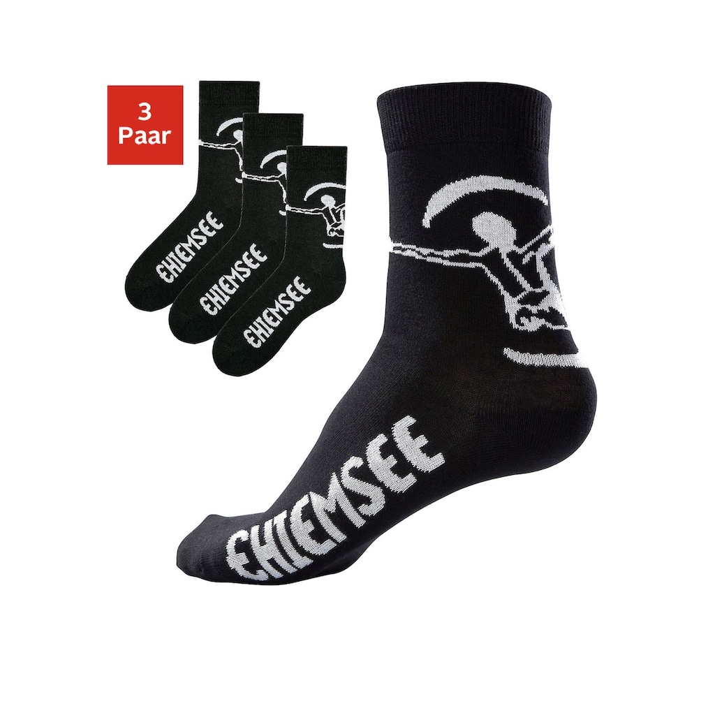 Chiemsee Freizeitsocken, (3 Paar)