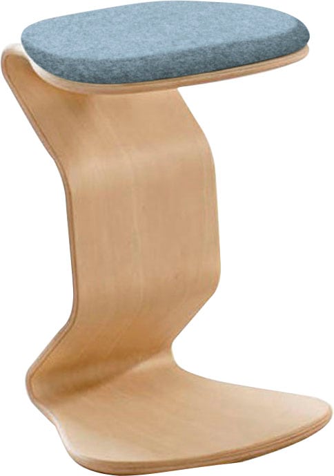 Sitzhocker »1116«, (1 St.), NEST NATURE Hocker medium mit flachem Kokos-Sitzpolster 1116