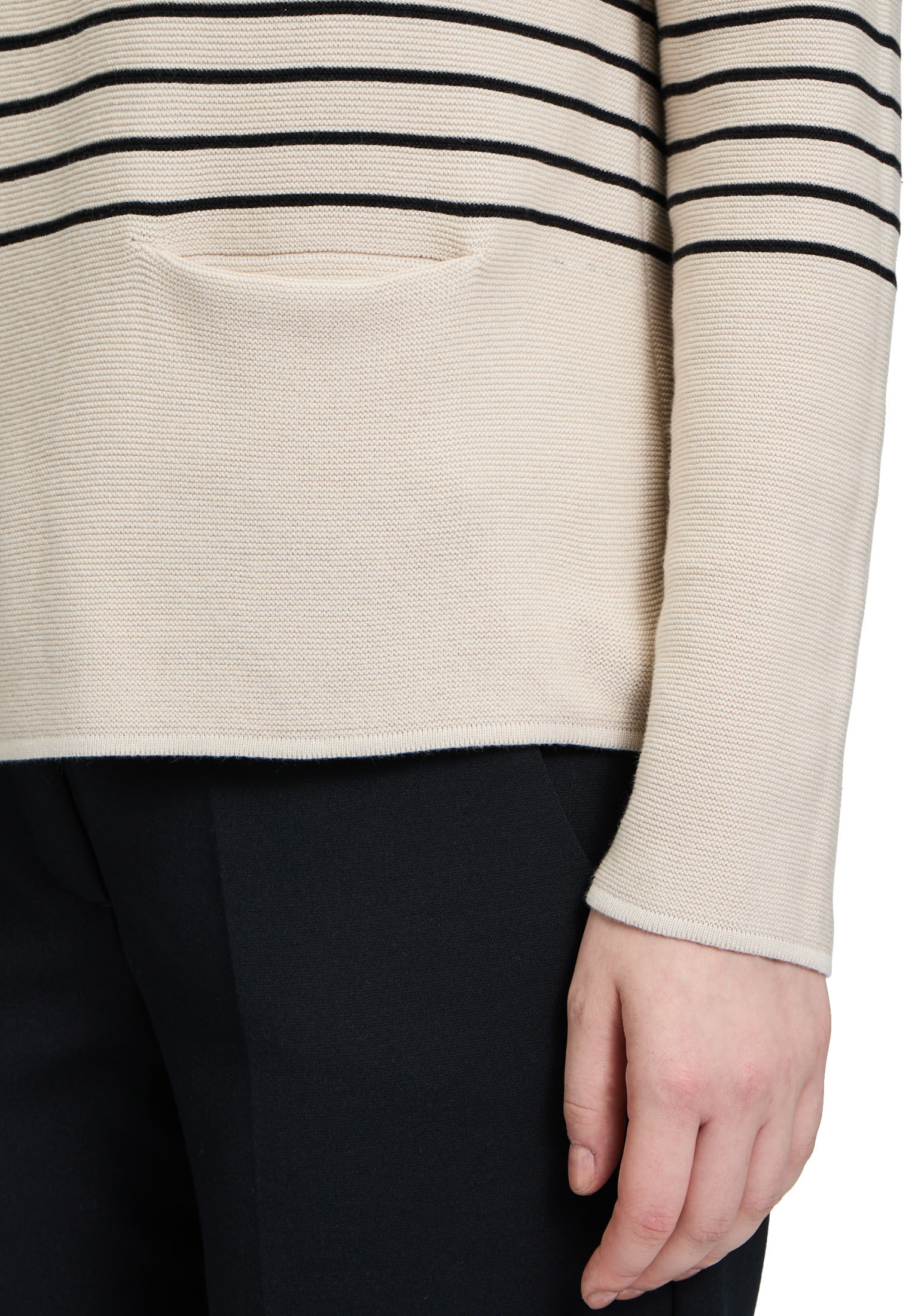 Betty Barclay Strickpullover »Betty Barclay Feinstrickpullover mit Eingrifftaschen«, (1 tlg.), Struktur