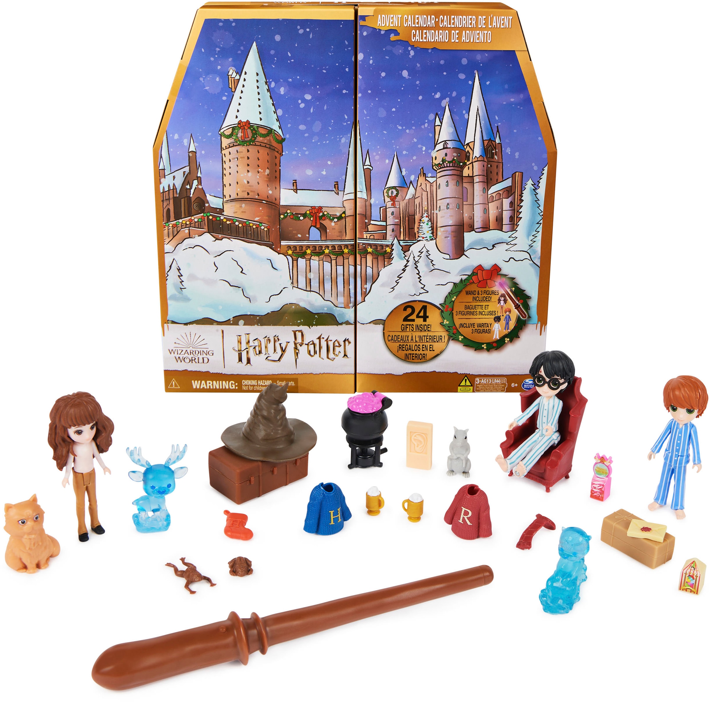 Spin Master Spielzeug-Adventskalender »Wizarding World Harry Potter Magical Minis Adventskalender 2023«, ab 6 Jahren