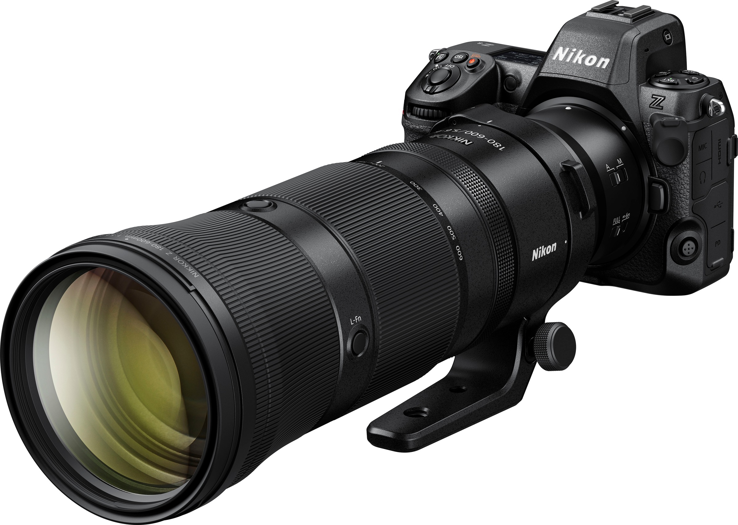 Nikon Objektiv »NIKKOR Z 180-600mm 1:5.6-6.3 VR für Z5,Z5II,Z6II,Z6III&Z f passendes«