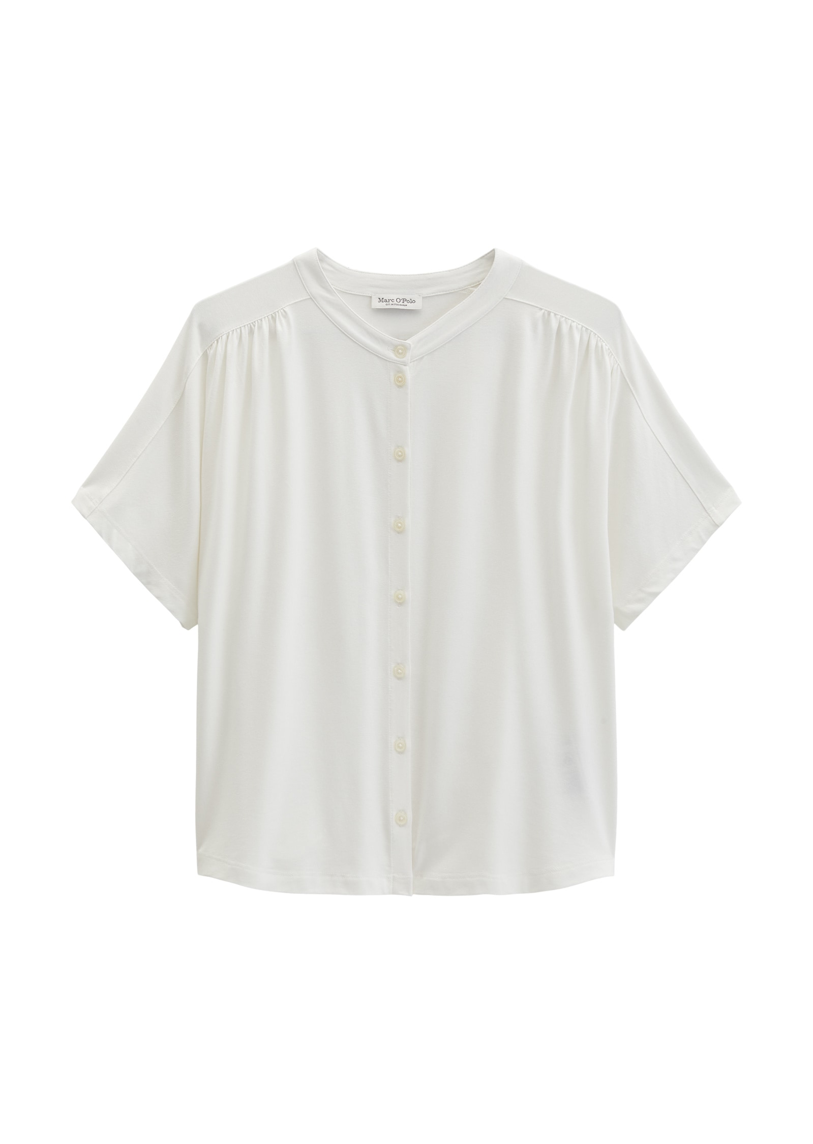 Marc O'Polo Kurzarmshirt »aus LENZING™ ECOVERO™«
