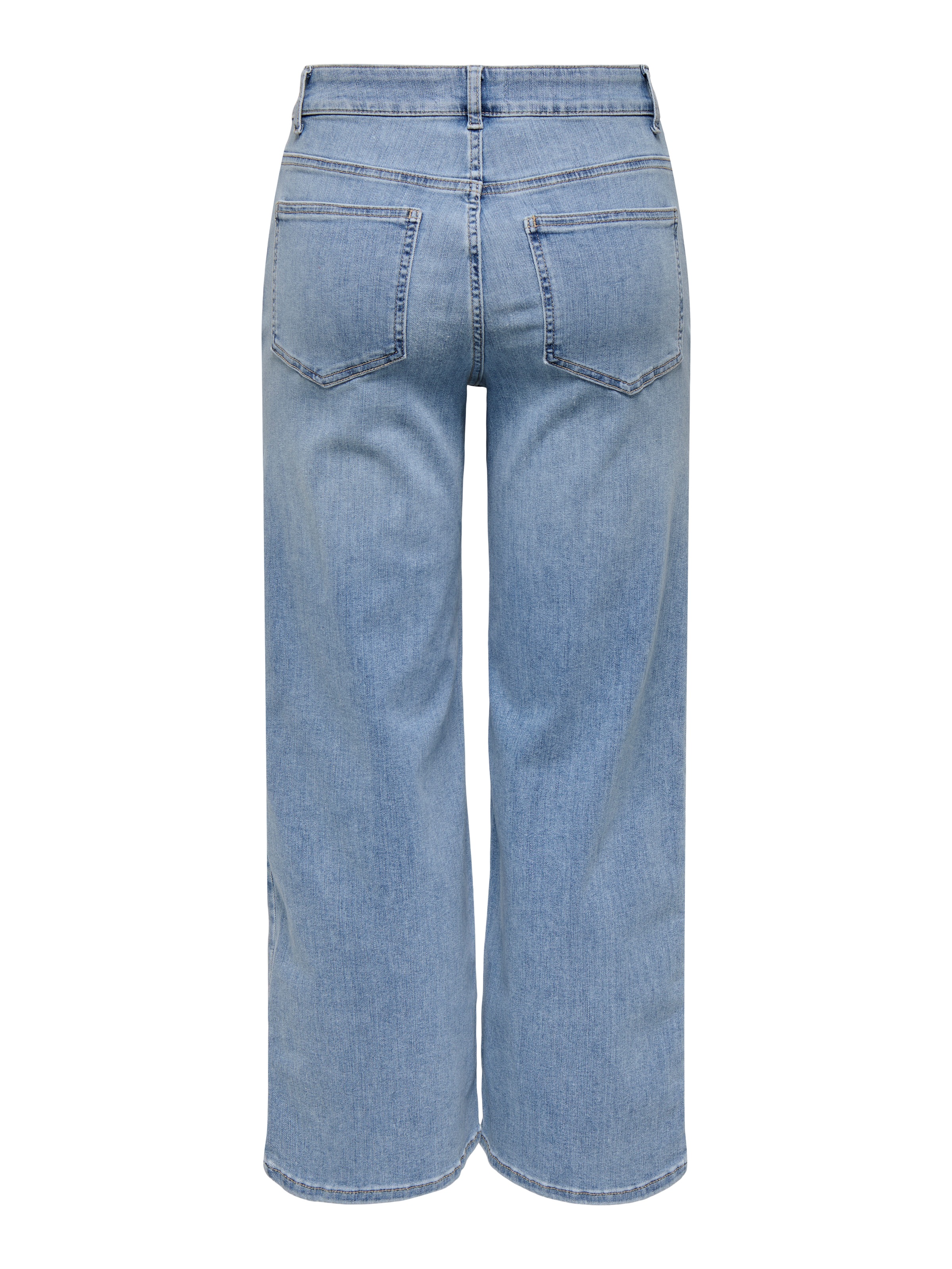 ONLY High-waist-Jeans "ONLMADISON BLUSH HW CP WD DNM CRO371NOOS" wide fit, günstig online kaufen