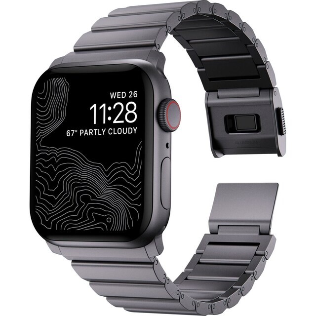 Nomad Smartwatch-Armband »Strap Aluminum 42/44/45/49mm« | BAUR