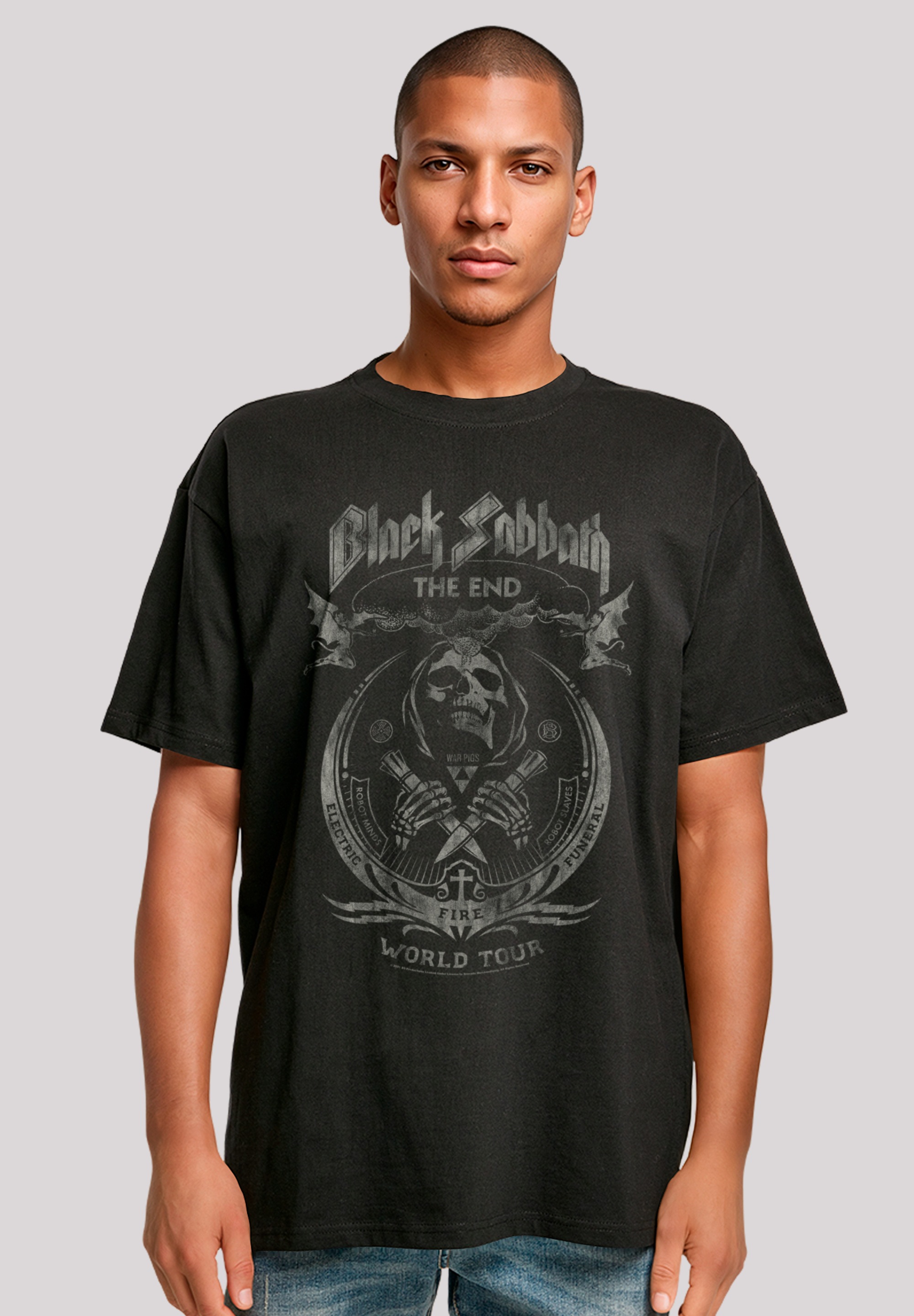 F4NT4STIC T-Shirt "Black Sabbath The End World Tour", Premium Qualität günstig online kaufen