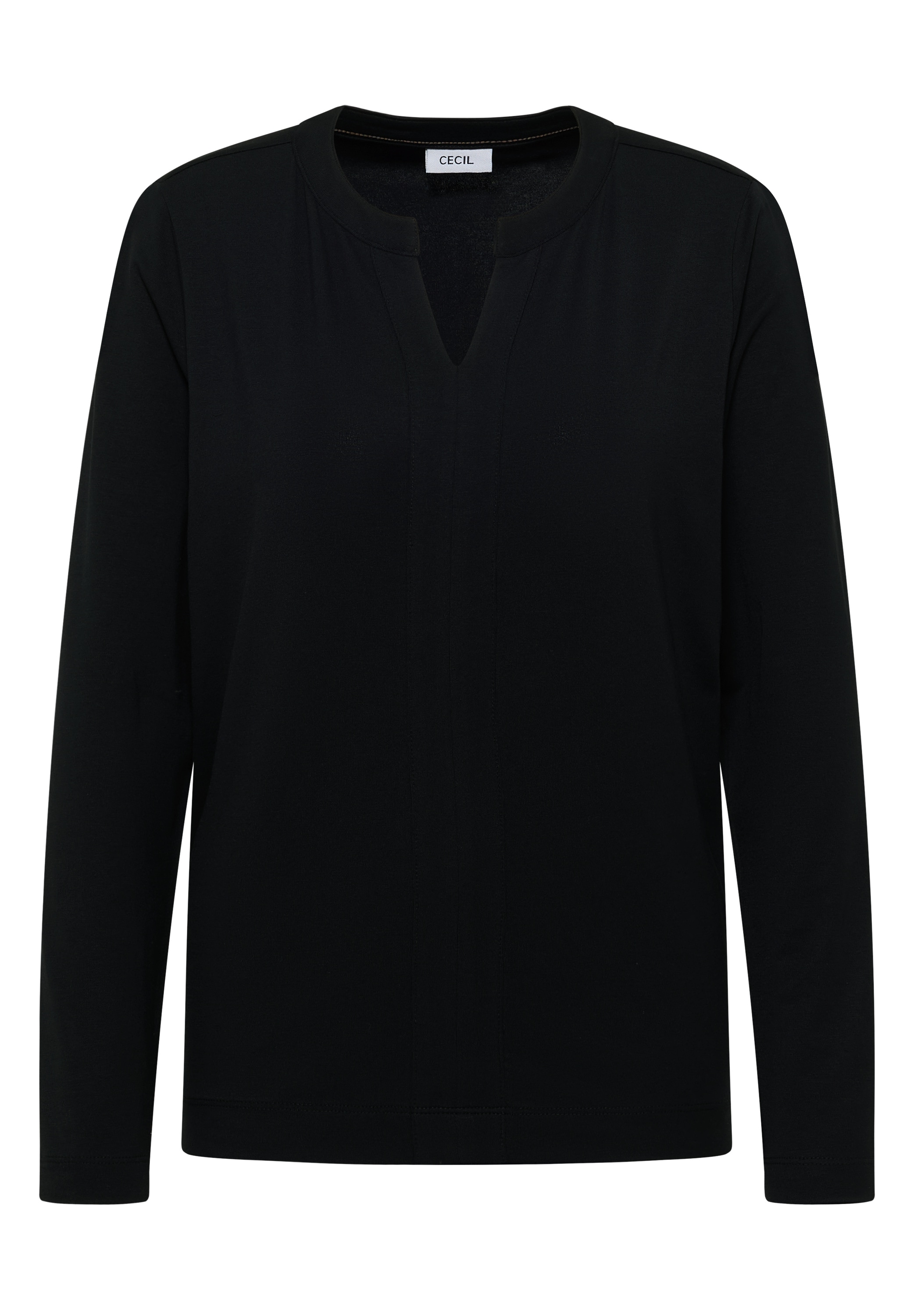 Cecil Langarmshirt aus Baumwolle mit Stretchante