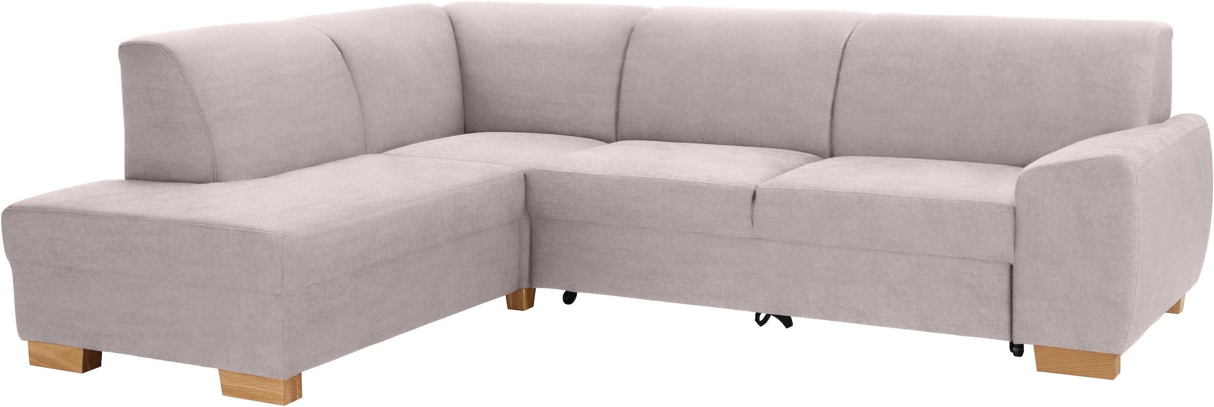 DOMO collection Ecksofa »Incanto kubische Formensprache, komfortabel, L-Form«, wahlweise mit Bettfunktion