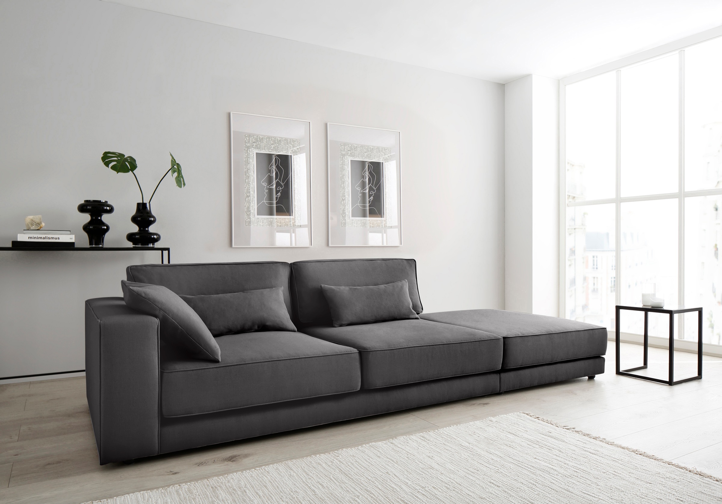 OTTO products Ottomane "Grenette", Modulsofa, im Baumwoll-/Leinenmix oder a günstig online kaufen