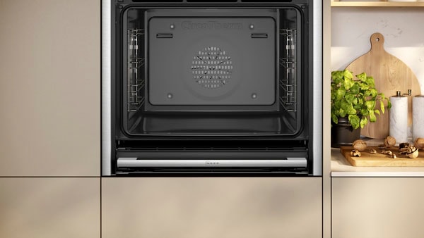 NEFF Einbaubackofen N 90 »B64CS31N0«, mit Teleskopauszug nachrüstbar, Hydrolyse, AirFry-Funktion