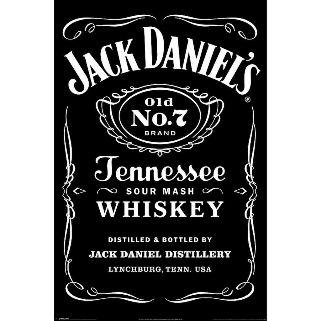 Reinders! Deco-Panel »Jack Daniel´s Label«