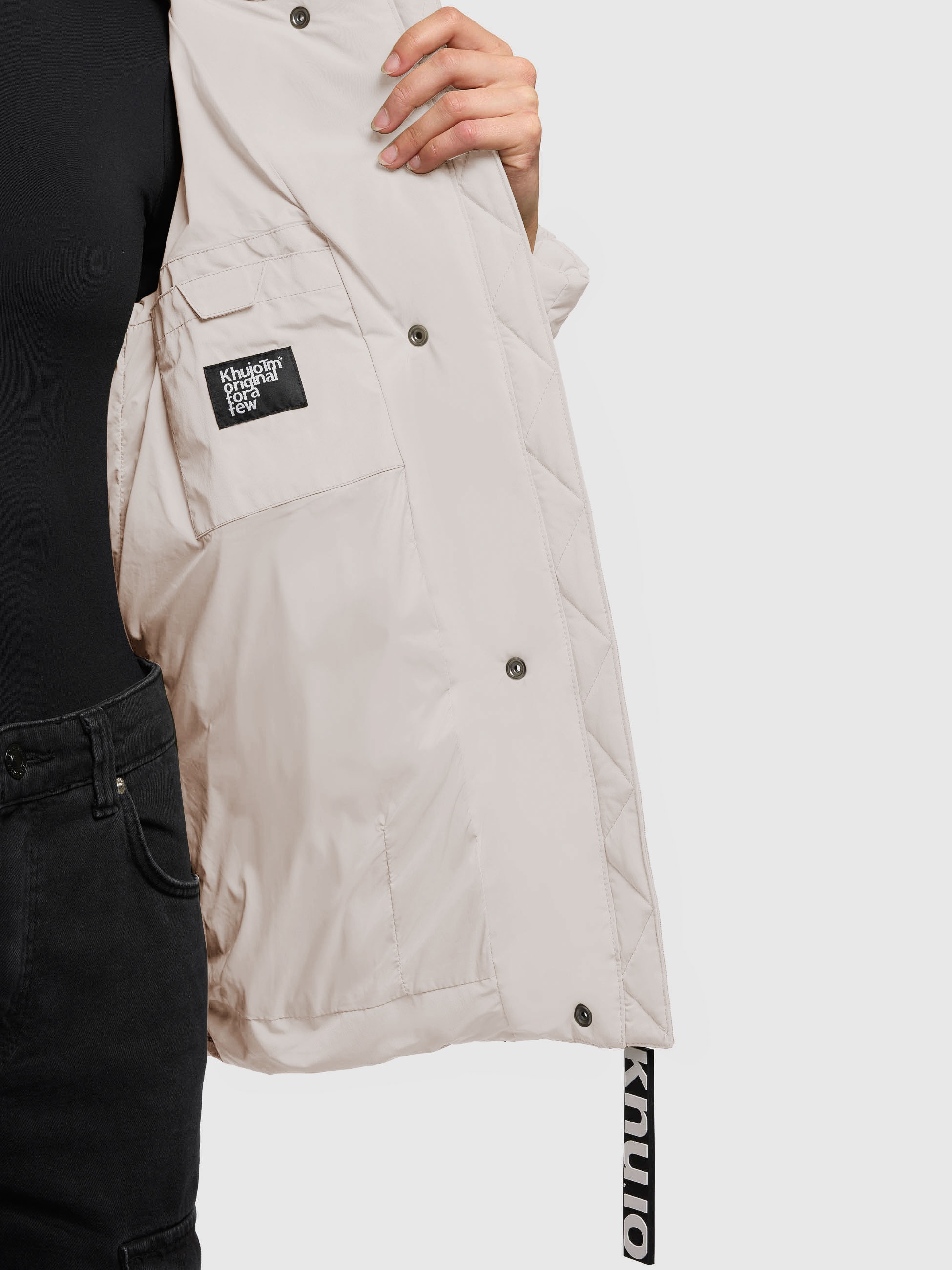 khujo Steppjacke »JACKE CAMEA«, mit Kapuze
