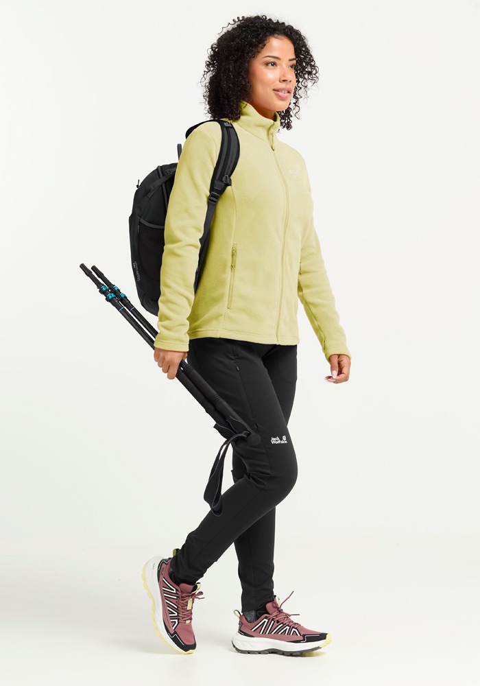 Jack Wolfskin Fleecejacke »TAUNUS 100 FZ W« Fleecejacke, 3-in-1 System kompatibel, Verbindungsschlaufen