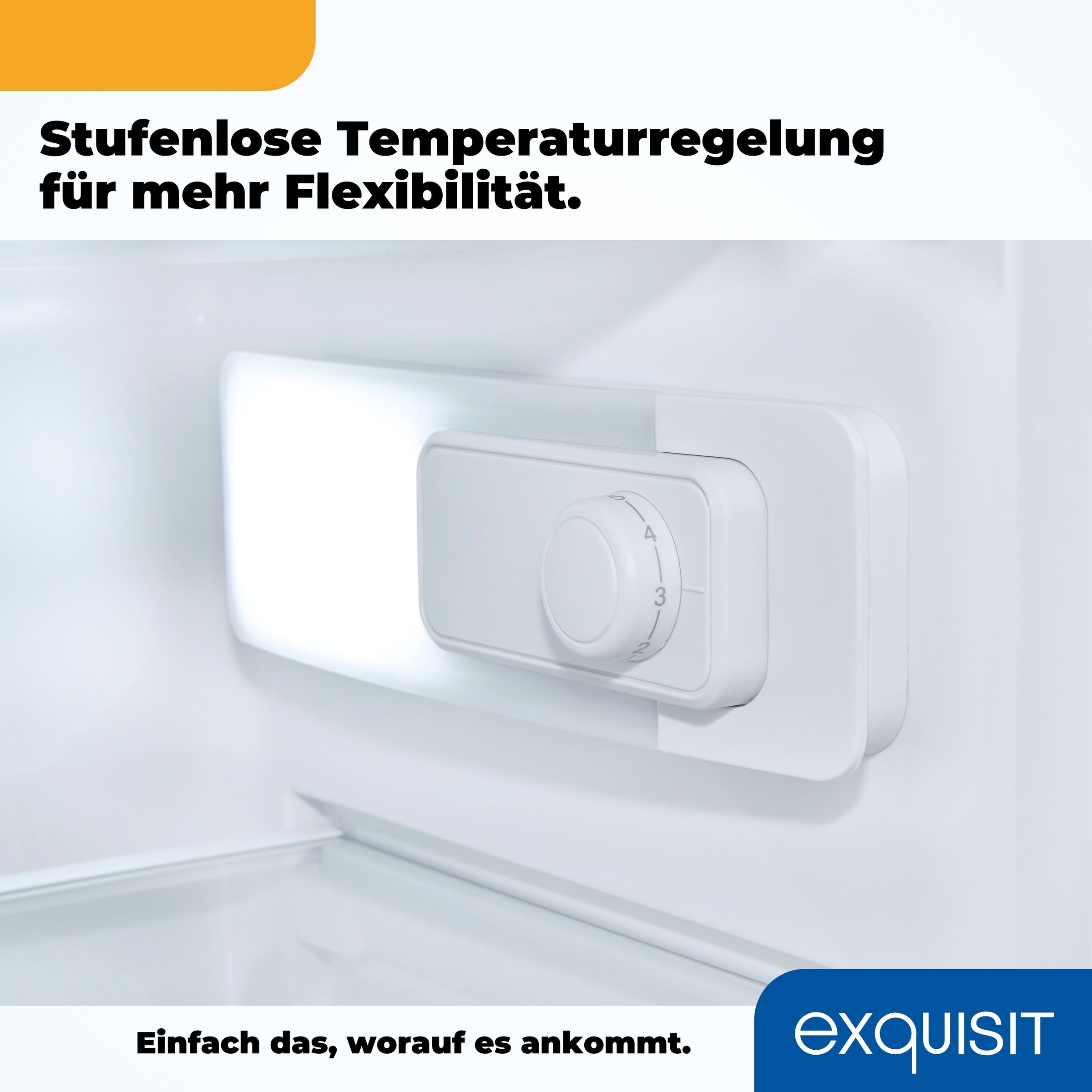 exquisit Kühlschrank »KS117-3-040E weiss«