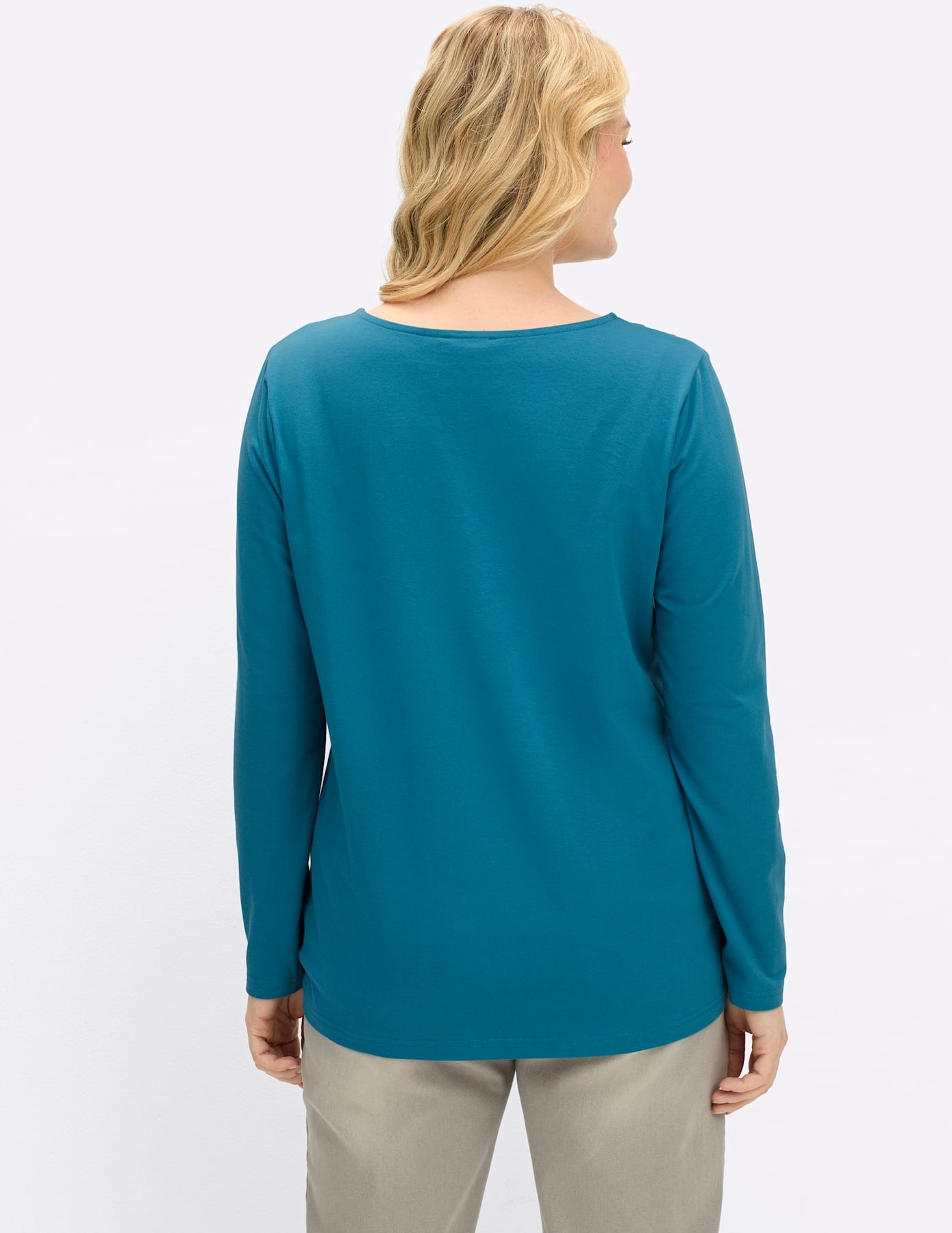 sheego by Joe Browns Langarmshirt "Langarmshirt", (1 tlg.) günstig online kaufen