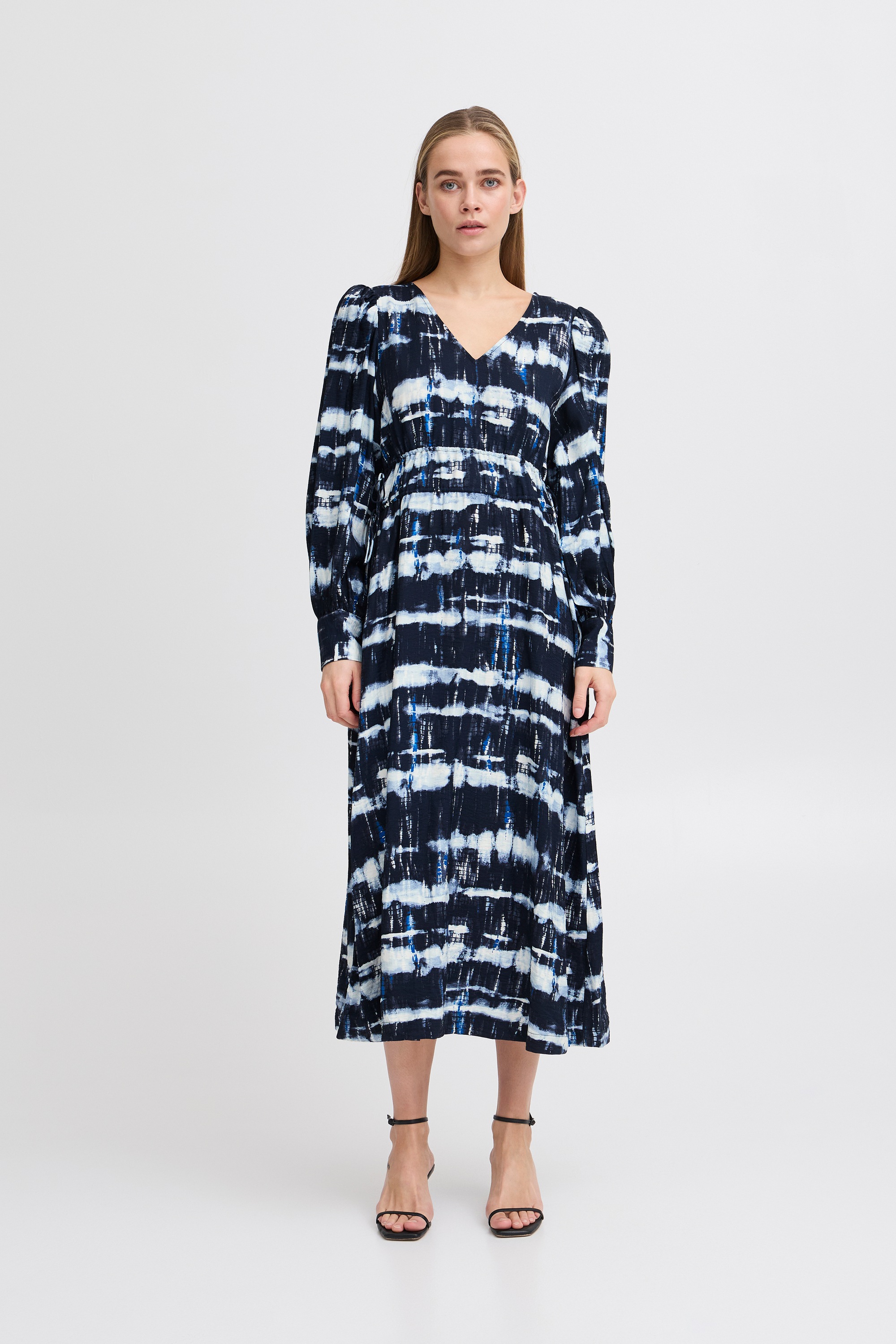 Ichi Midikleid »Damen Kleid IHVARIEL«