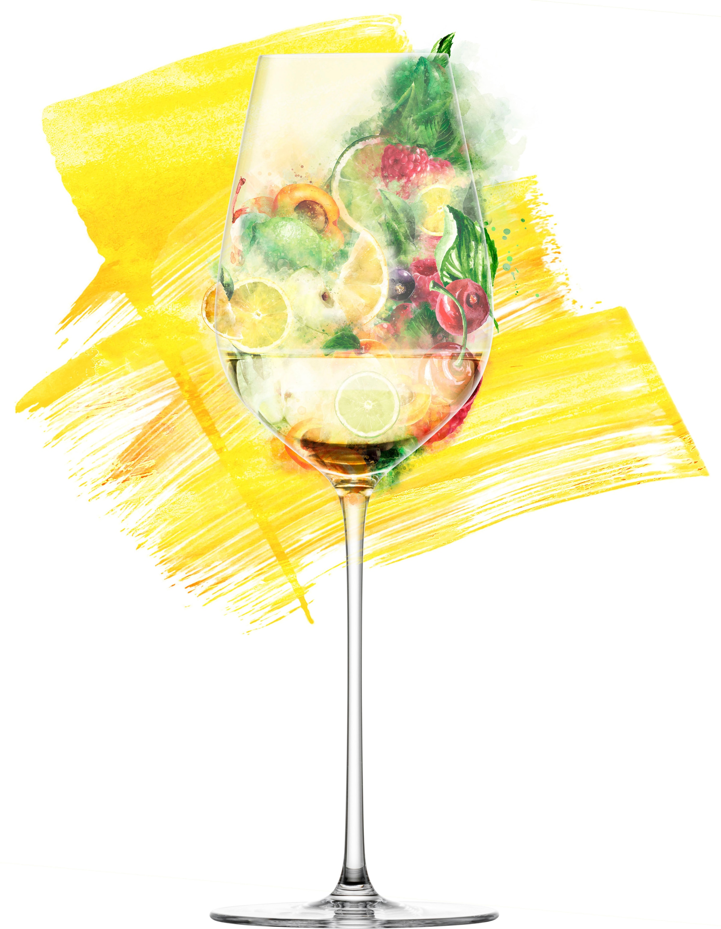 Eisch Germany Champagnerglas »ESSENCA SENSISPLUS«, (Set, 2 tlg., 2 Gläser im Geschenkkarton), Allroundglas, 2-teilig, 400 ml, Made in Germany
